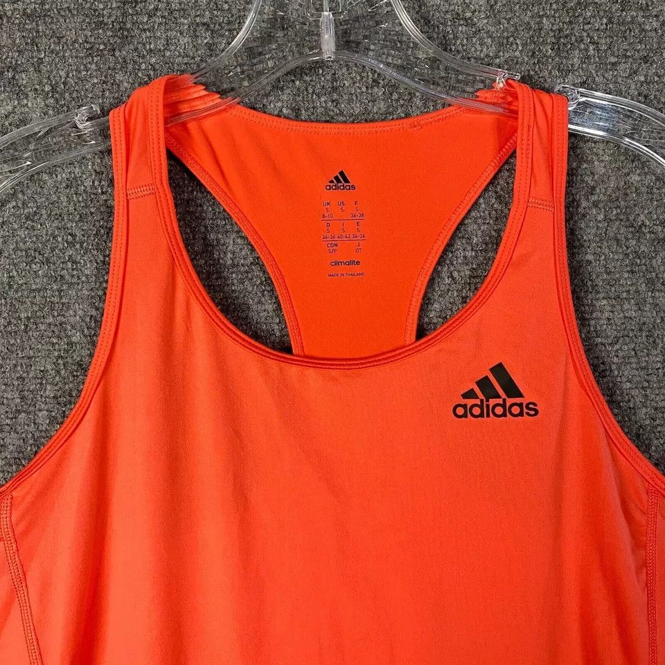 Adidas Adidas Tank Top Women's Small Climalite 8-10 Polyester S Size S / US 4 / IT 40 - 2 Thumbnail