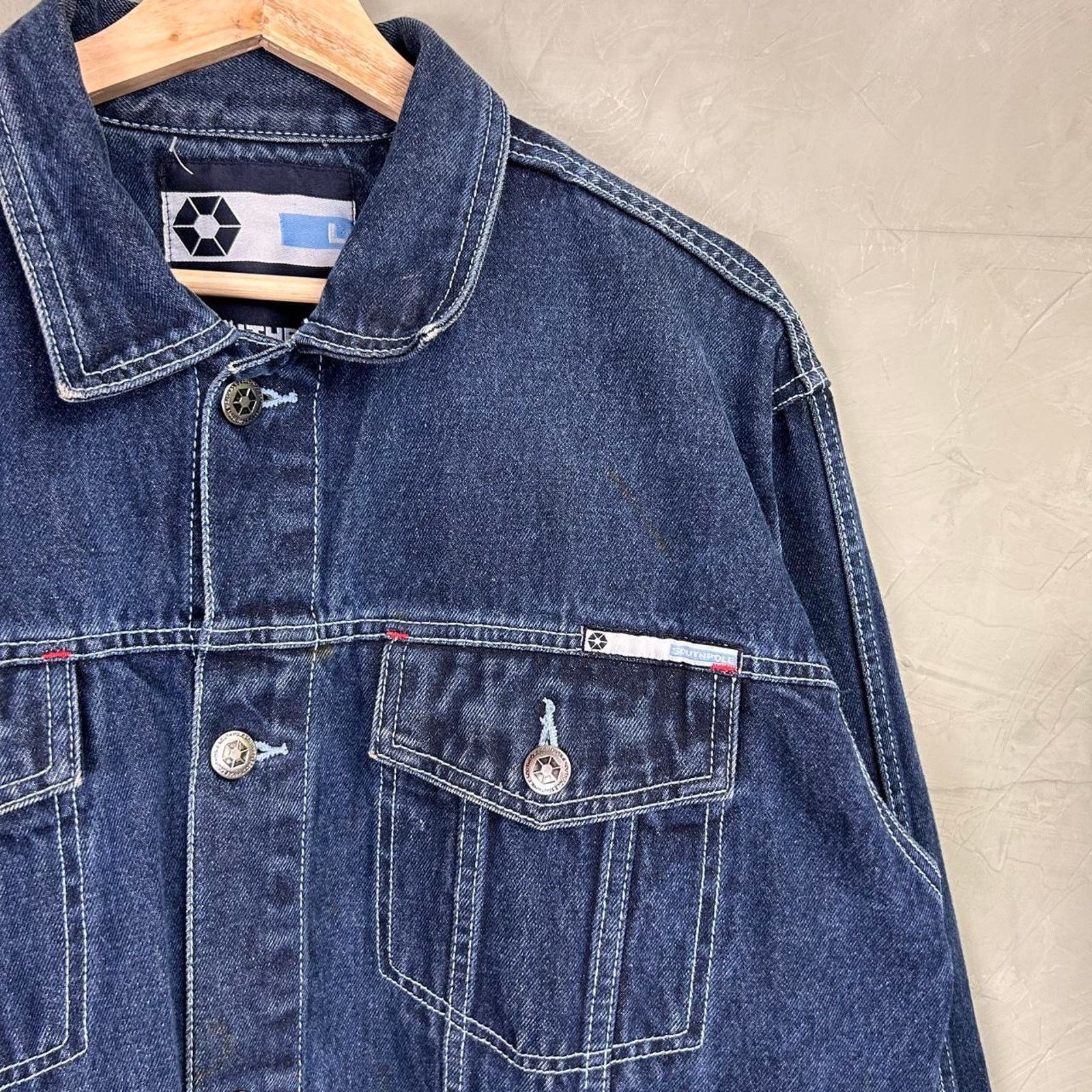 Southpole Southpole Denim Trucker Jacket Y2K Sz Large Size US L / EU 52-54 / 3 - 2 Thumbnail