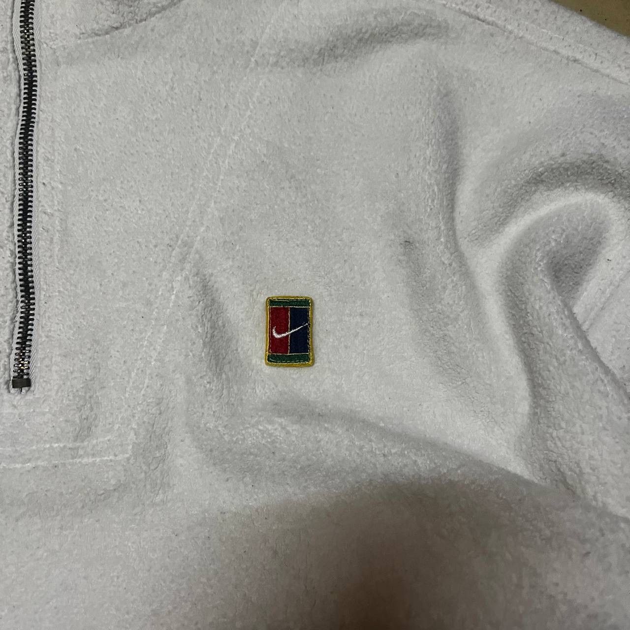 Nike × Vintage Vintage Nike Fleece Sweatshirt Small Logo Half Zipper Size US M / EU 48-50 / 2 - 5 Thumbnail