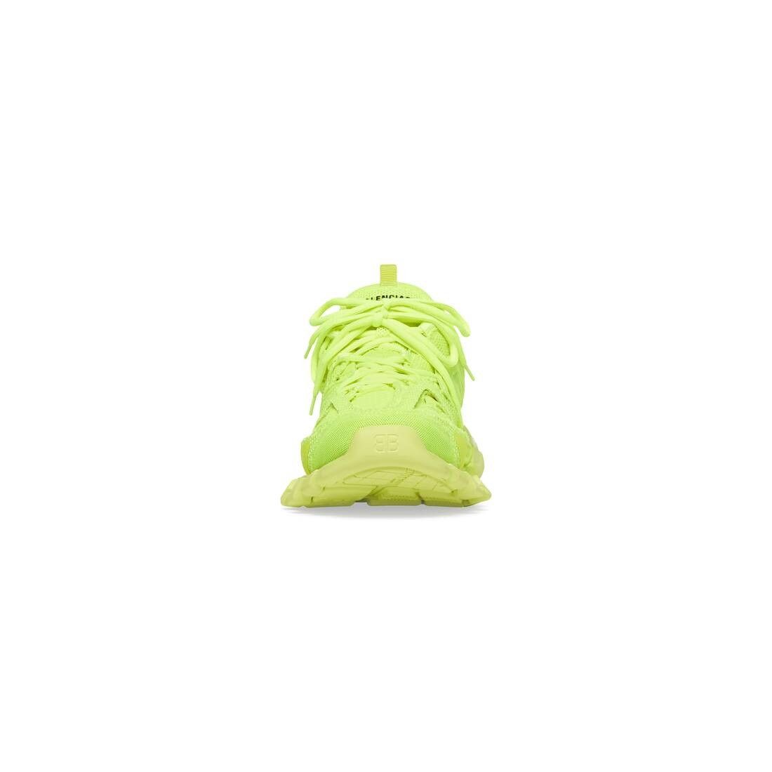 Balenciaga o1mt1gz0125 Track Sneakers In Full Mesh in Yellow Size US 10 / IT 40 - 3 Thumbnail
