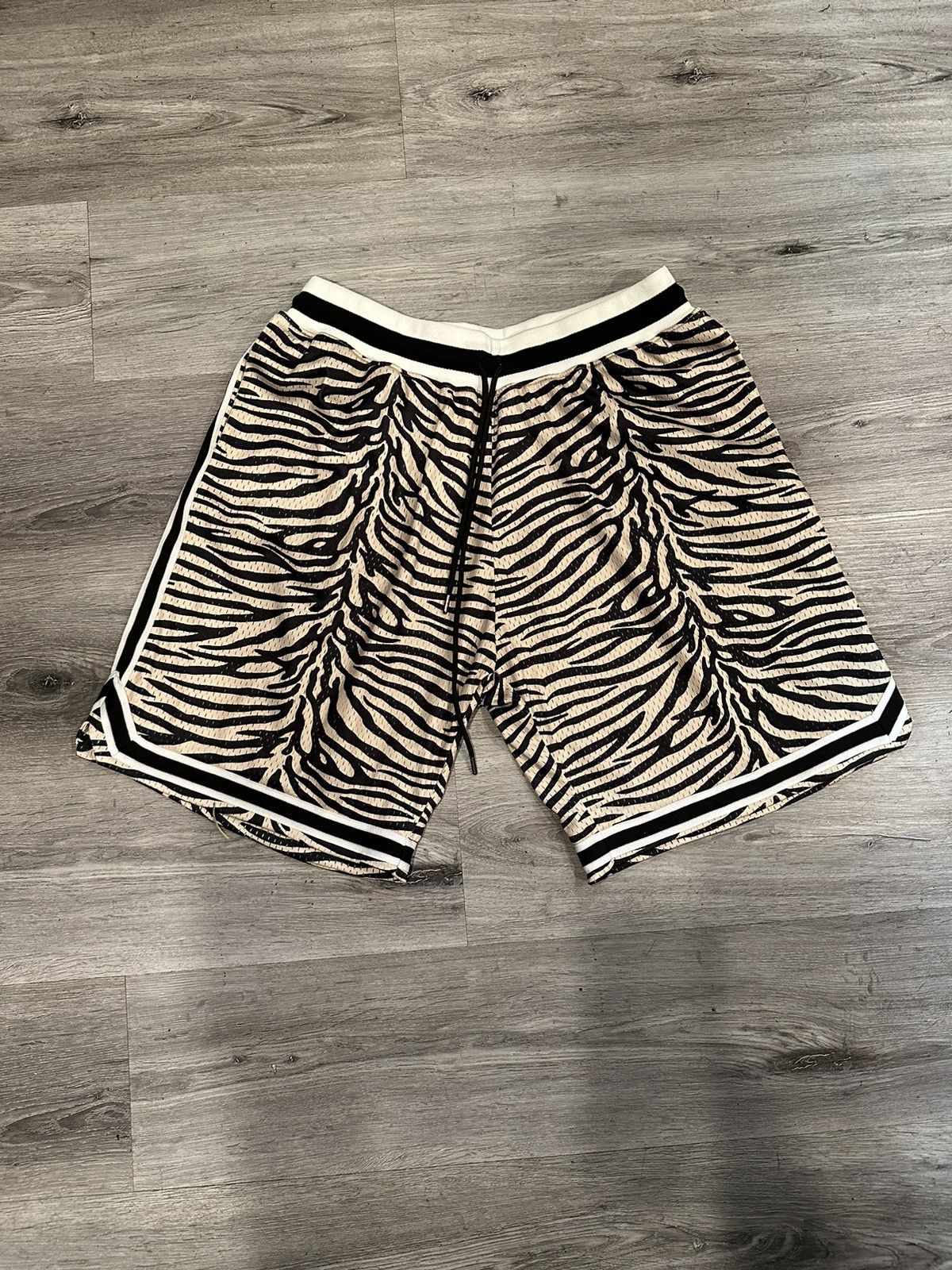 image of John Elliott Varsity Shorts in Tiger Camo, Men's (Size 32)