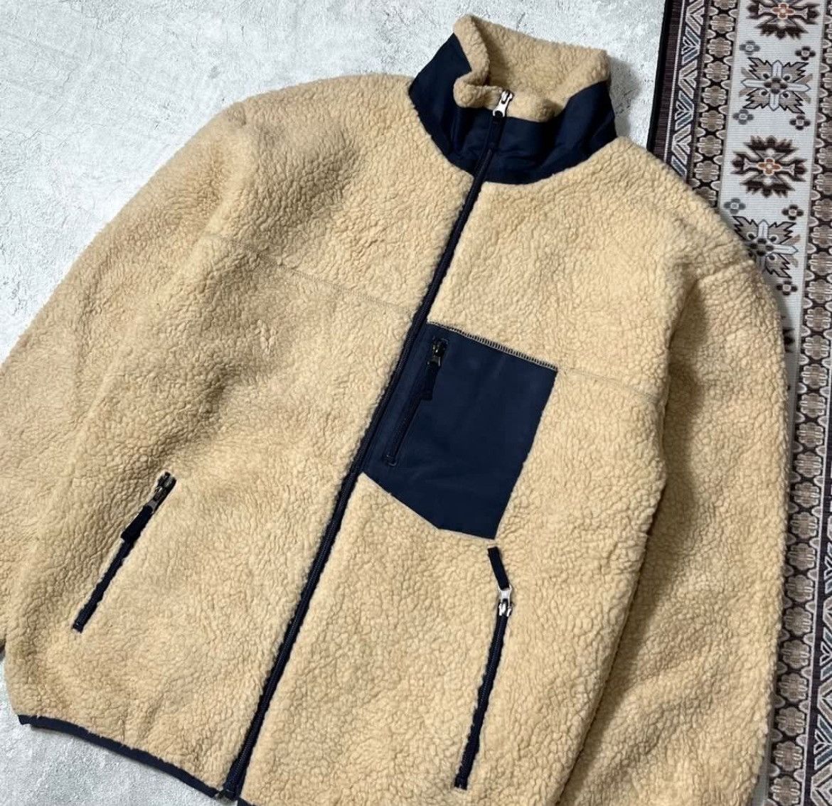 Japanese Brand GavariA Sherpa Jacket Size US M / EU 48-50 / 2 - 2 Thumbnail