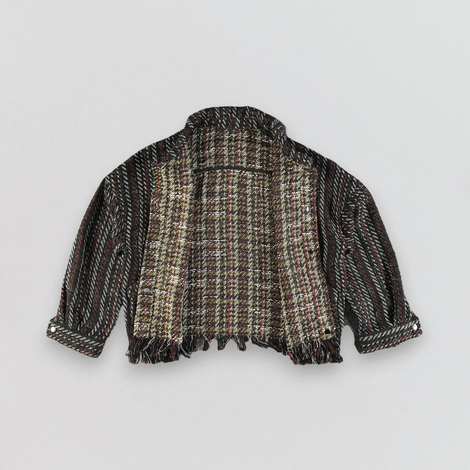 Vintage Vintage Mexican Baja Cropped Jacket Size US M / EU 48-50 / 2 - 2 Thumbnail