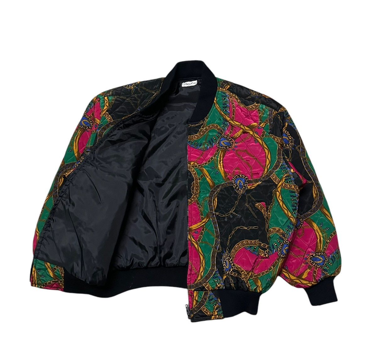 Japanese Brand bomber jacket inspired by Chanel Size US L / EU 52-54 / 3 - 2 Thumbnail