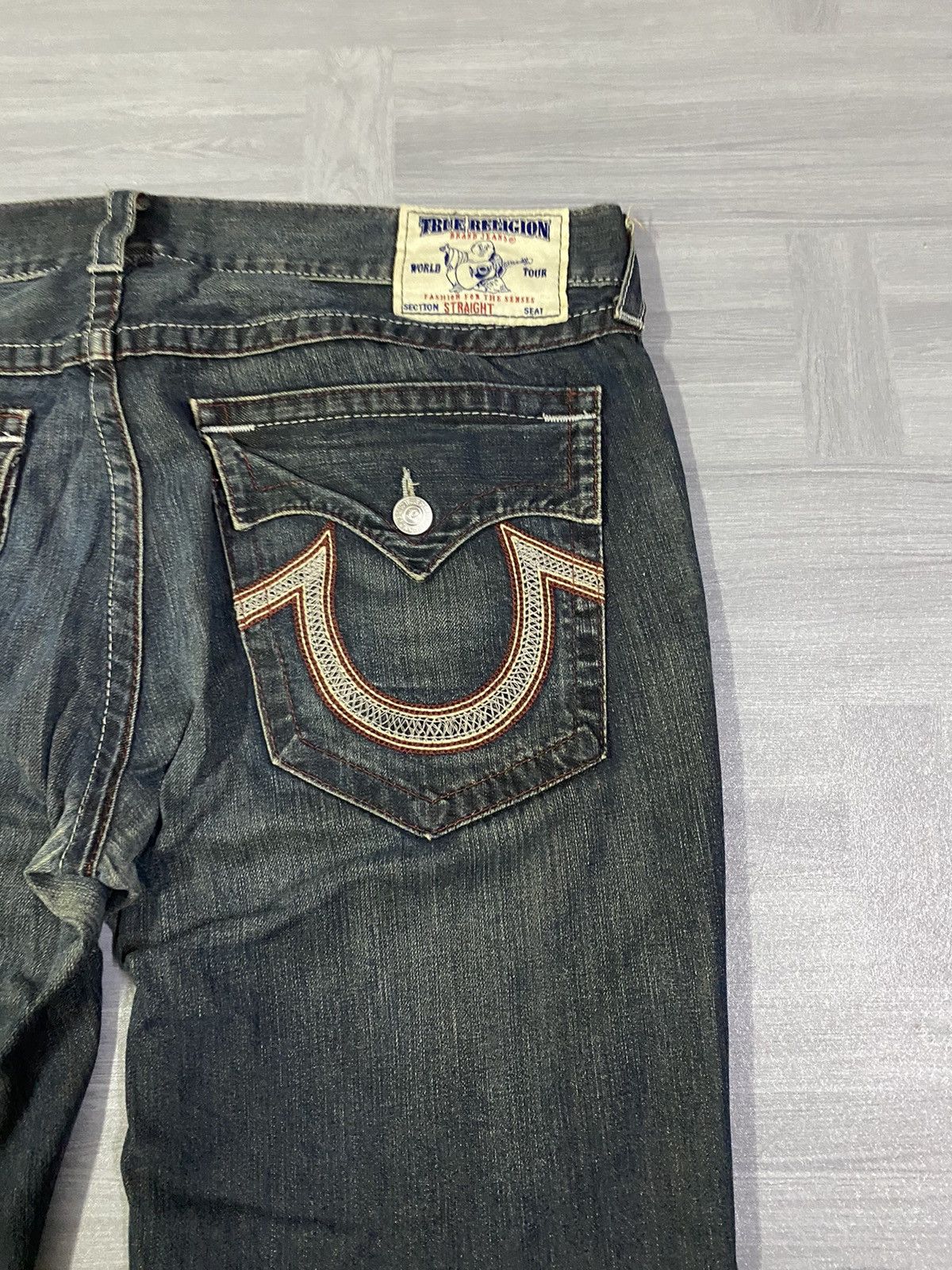 True Religion True Religion straight-leg denim jeans Made in USA Size US 42 / EU 58 - 4 Thumbnail