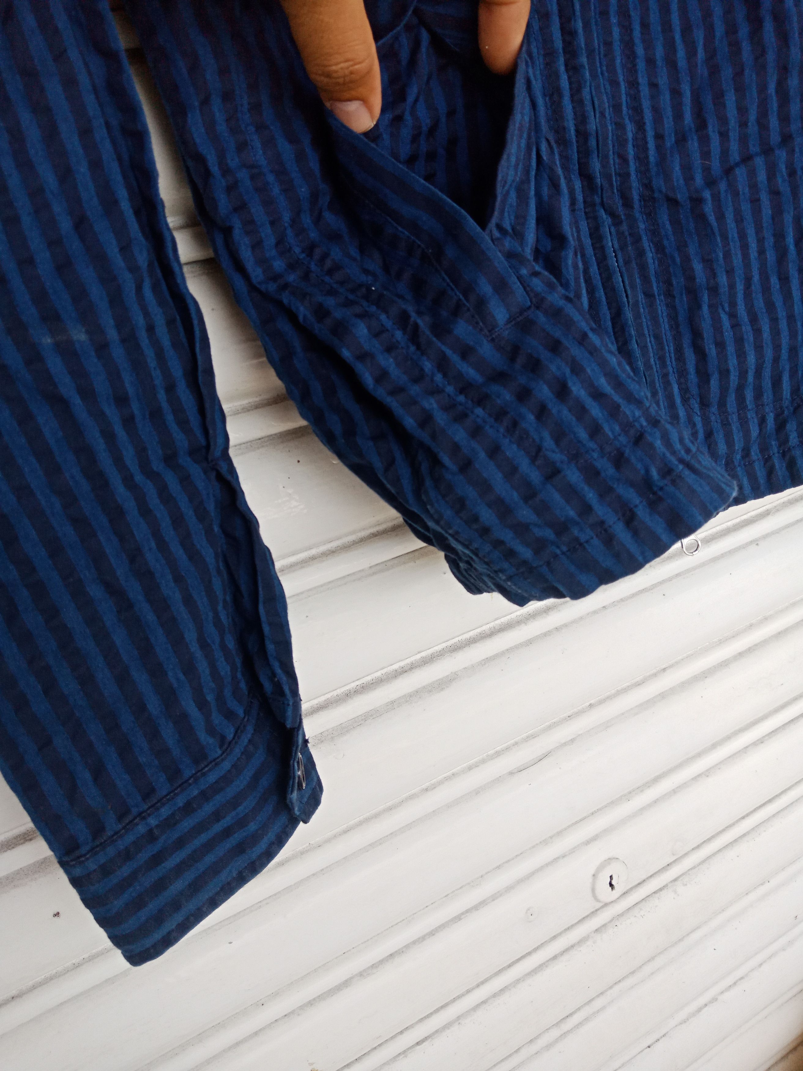 Issey Miyake Issey Miyake CDZ Striped Wrinkled Size US M / EU 48-50 / 2 - 6 Thumbnail