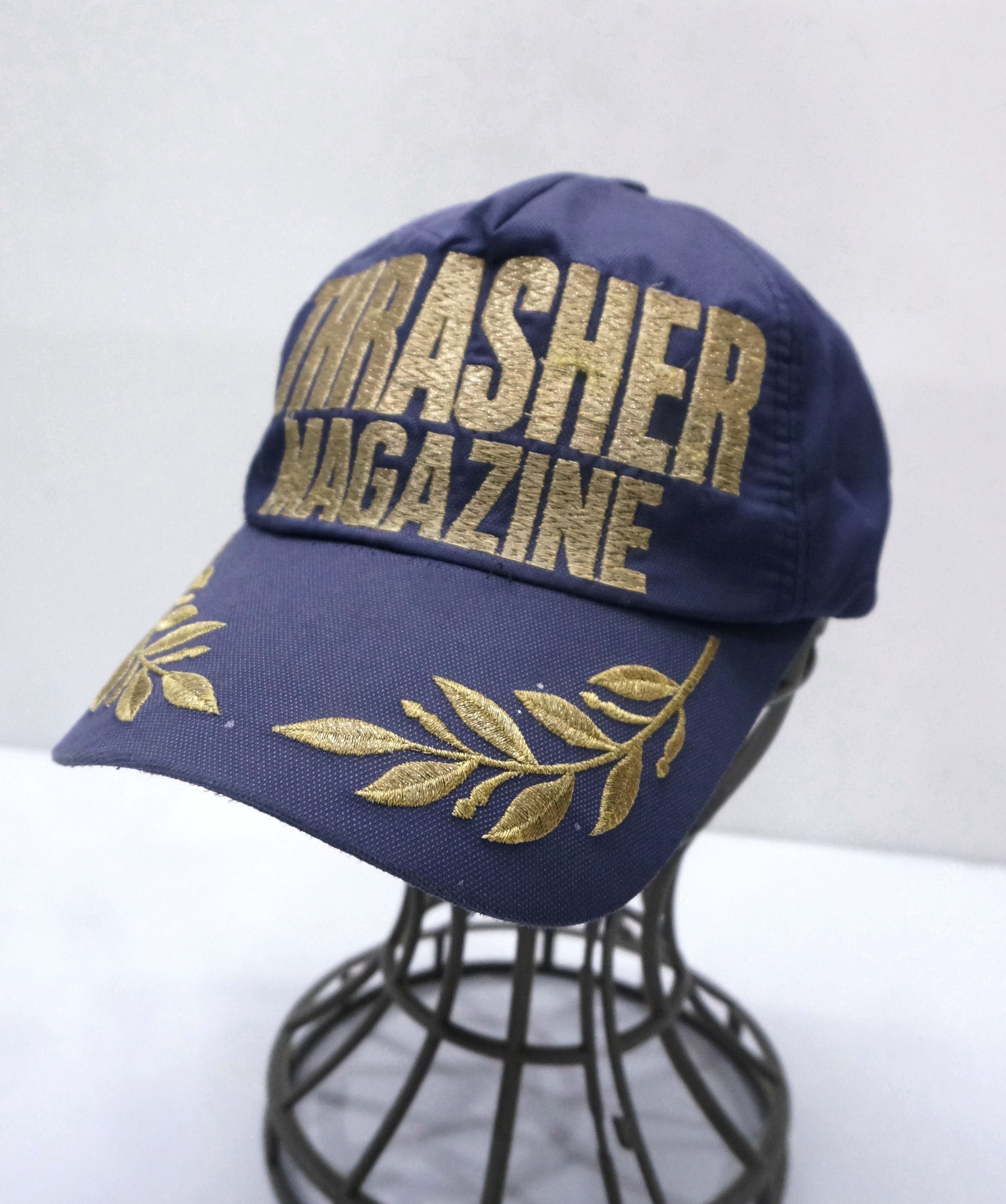 Thrasher Rare Thrasher Magazine Gold Embroidery Cap Size ONE SIZE - 2 Thumbnail