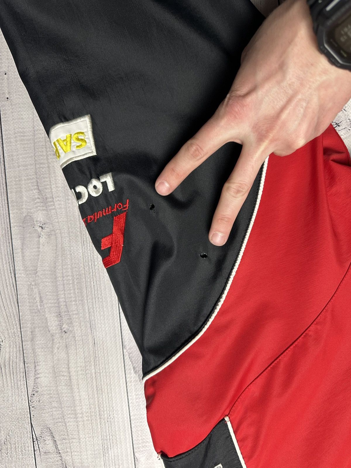 Mercedes-Benz Vintage Mercedes Benz racing jacket reversible rare logo Size US L / EU 52-54 / 3 - 8 Thumbnail