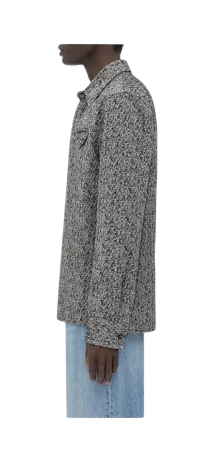 Bottega Veneta BOTTEGA VENETA WOOL OVERSHIRT Size US M / EU 48-50 / 2 - 2 Thumbnail
