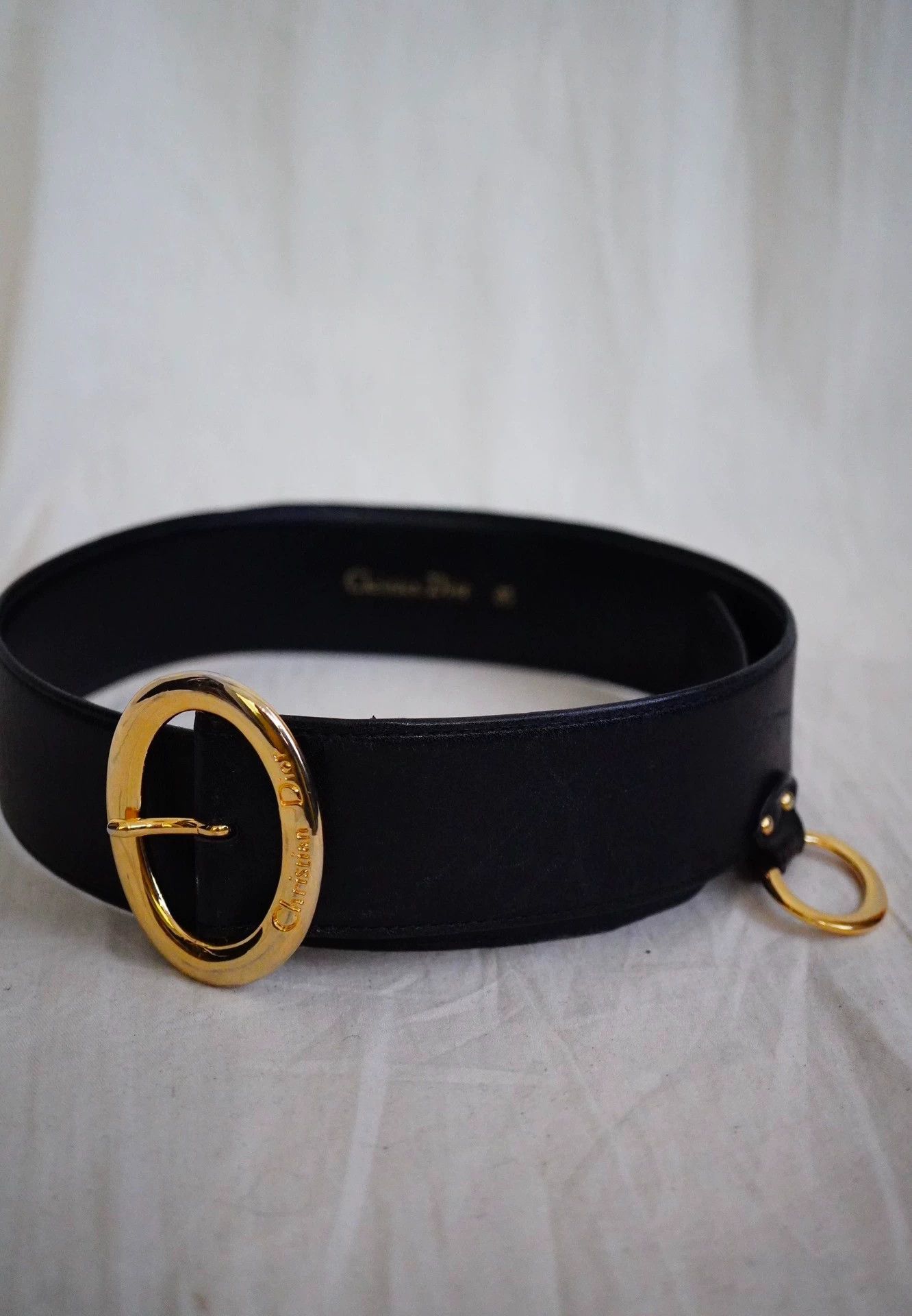Christian Louboutin Christian Dior 1980s Rare Circle Wide Belt Size ONE SIZE - 7 Thumbnail