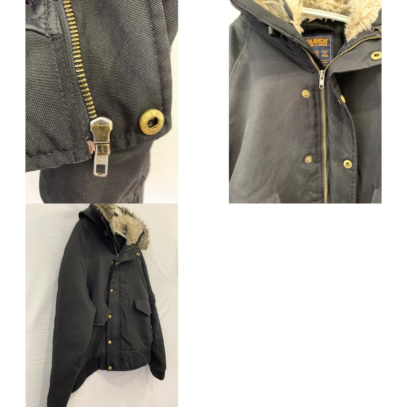 Vintage Woolrich Arctic Parka Jacket Woolrich Coat Parka M Black Fur Hood Thermolite Insulated Adult Mens Vintage USA #159 Size US M / EU 48-50 / 2 - 9 Thumbnail