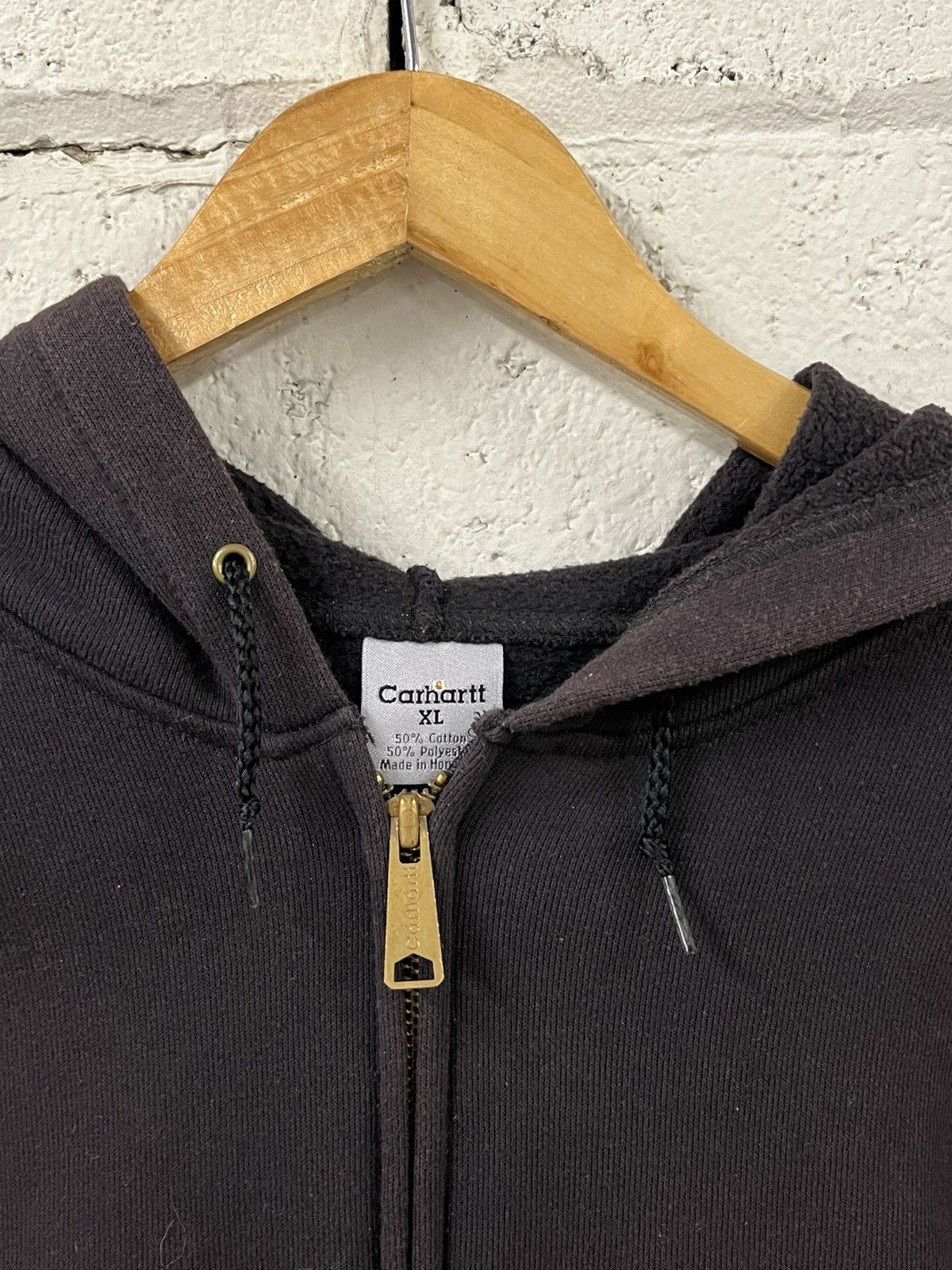 Carhartt Vintage Carhartt Zip Up Hoodie Sweater sweatshirt faded Size US XL / EU 56 / 4 - 5 Thumbnail