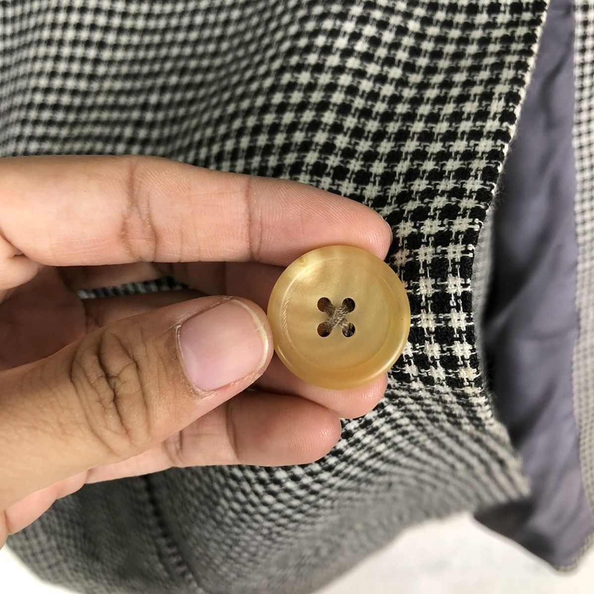 Yohji Yamamoto 🔥VINTAGE YOHJI YAMAMOTO Y’S FOR MEN COATS DOUBLE BREASTS Size US M / EU 48-50 / 2 - 18 Thumbnail