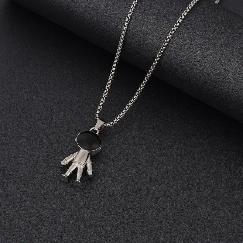 Jewelry × Vintage Unique Robot Necklace Size ONE SIZE - 1 Thumbnail