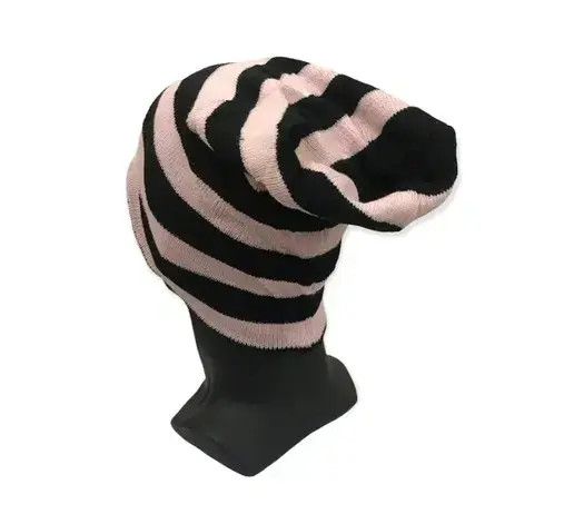 Japanese Brand Japanese Brand Stripe Design Beanie Hat Size ONE SIZE - 3 Thumbnail