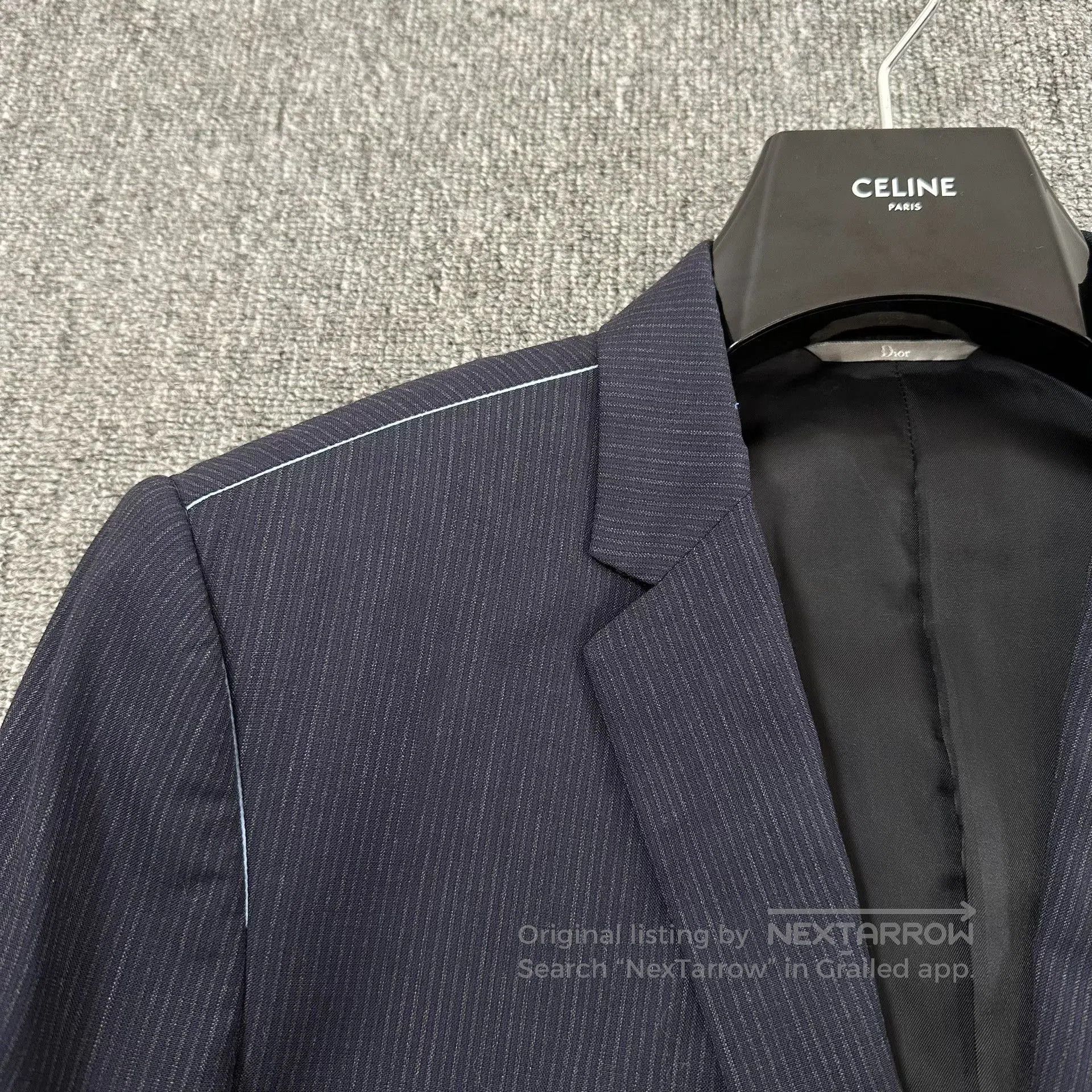 Dior Dior Navy Pinstripe Suit Set. Size US S / EU 44-46 / 1 - 3 Thumbnail