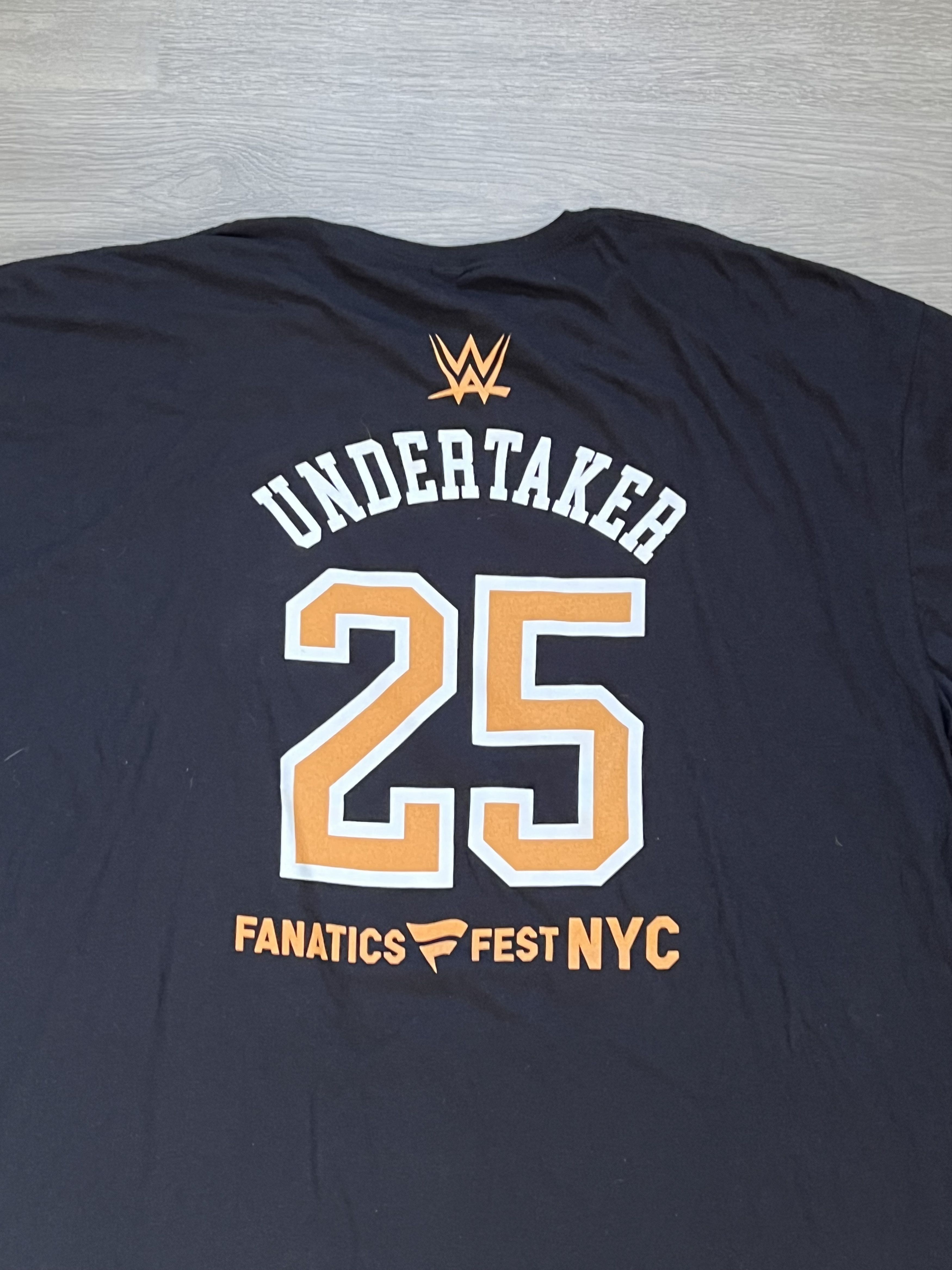 WWE WWE Undertaker Fanatics Fest 2025 EXCLUSIVE T-Shirt Size XXL Size US XXL / EU 58 / 5 - 5 Thumbnail