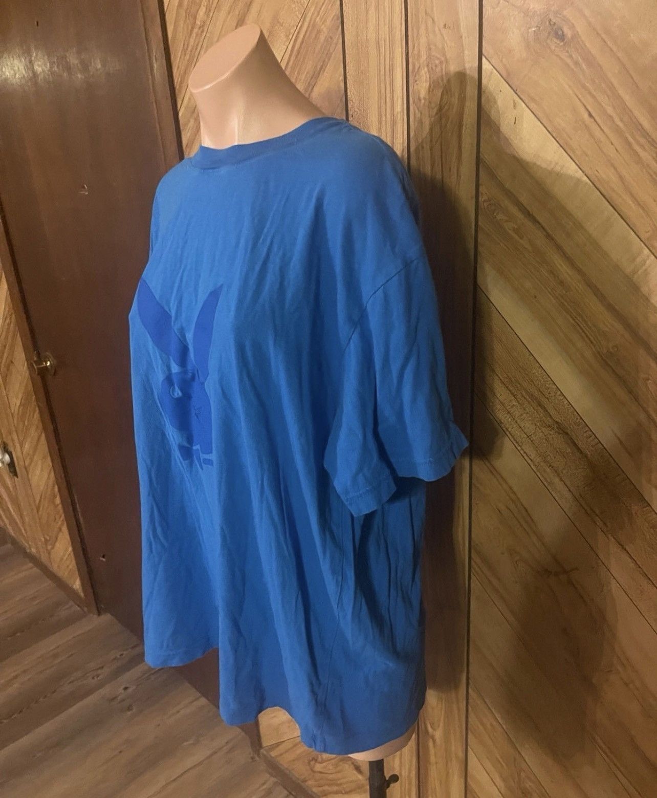 Pacsun × Playboy Playboy By Pacsun Men’s Blue Size Large Cotton T-Shirt Size US L / EU 52-54 / 3 - 4 Thumbnail