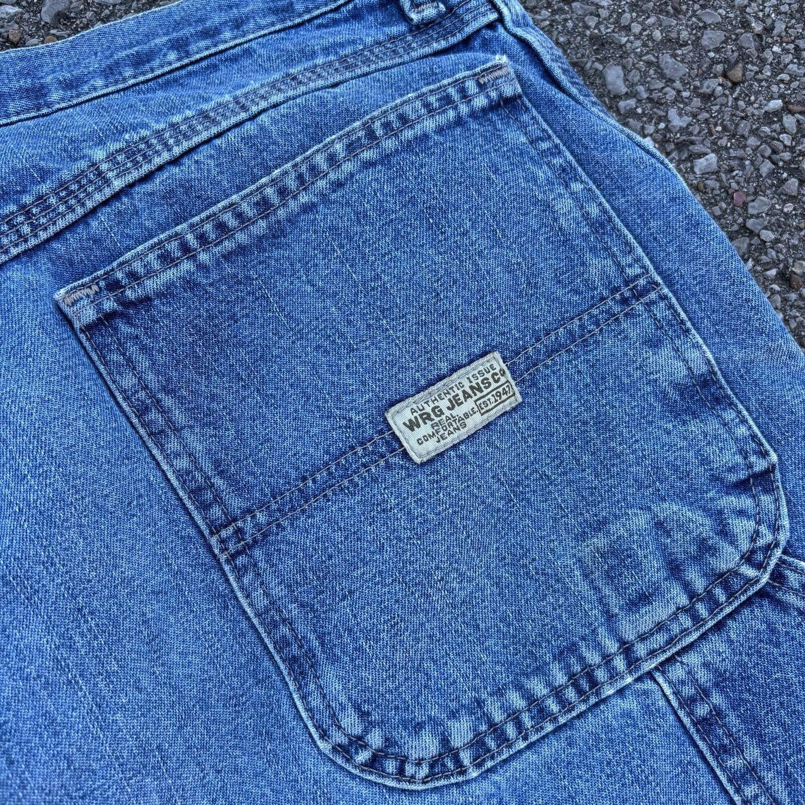 Wrangler Vintage 90s Y2K baggy jorts Size US 32 / EU 48 - 7 Thumbnail