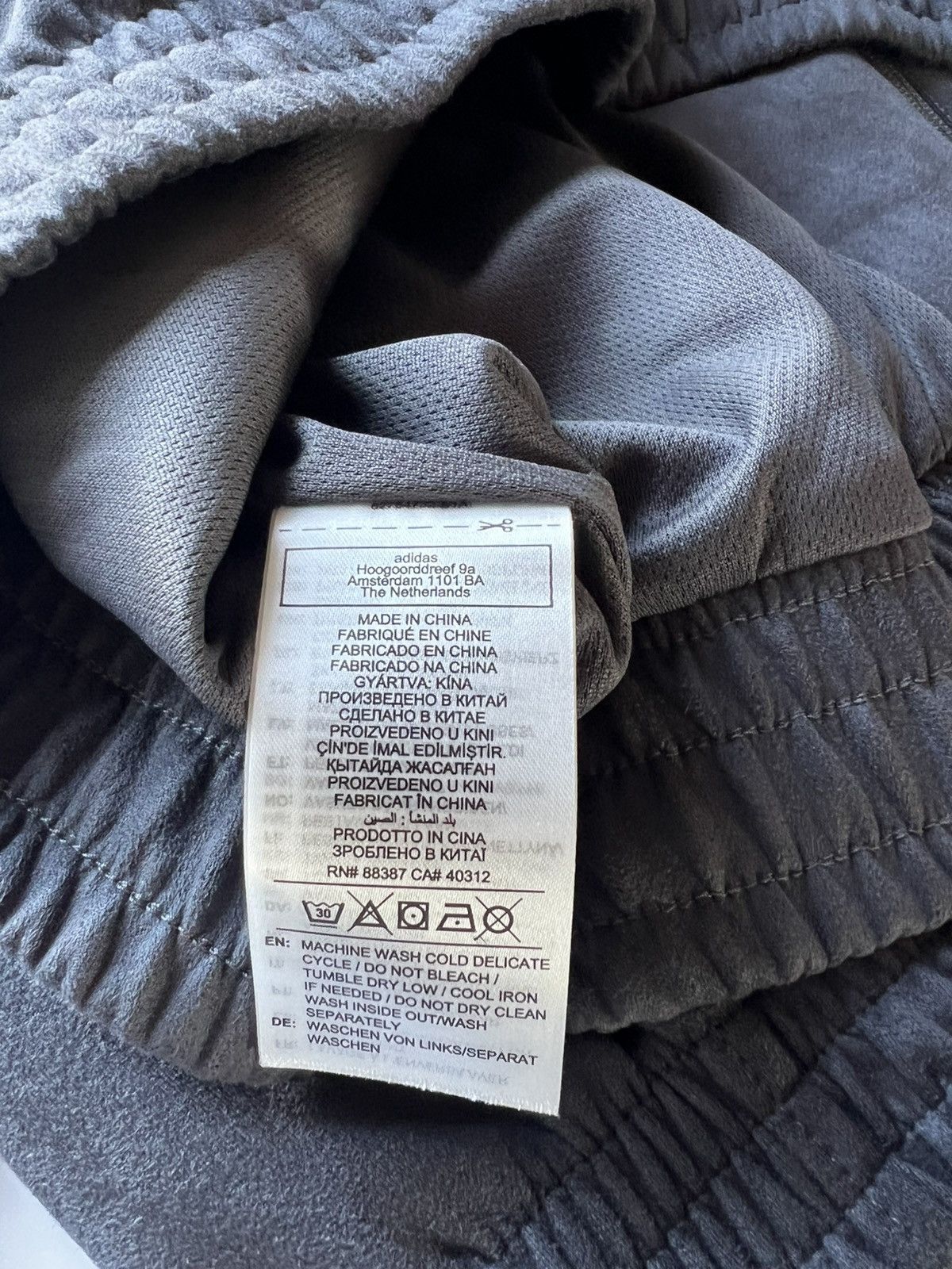 Adidas Adidas CTT Chinese Track Top 3.1 Gender Neutral Grey Size M Size US M / EU 48-50 / 2 - 5 Thumbnail