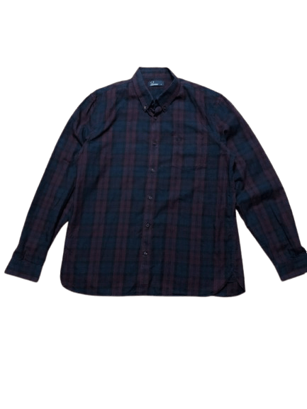 Fred Perry Vintage Fred Perry Classic Fit Button Up Shirt Size XL Size US XL / EU 56 / 4 - 1 Thumbnail
