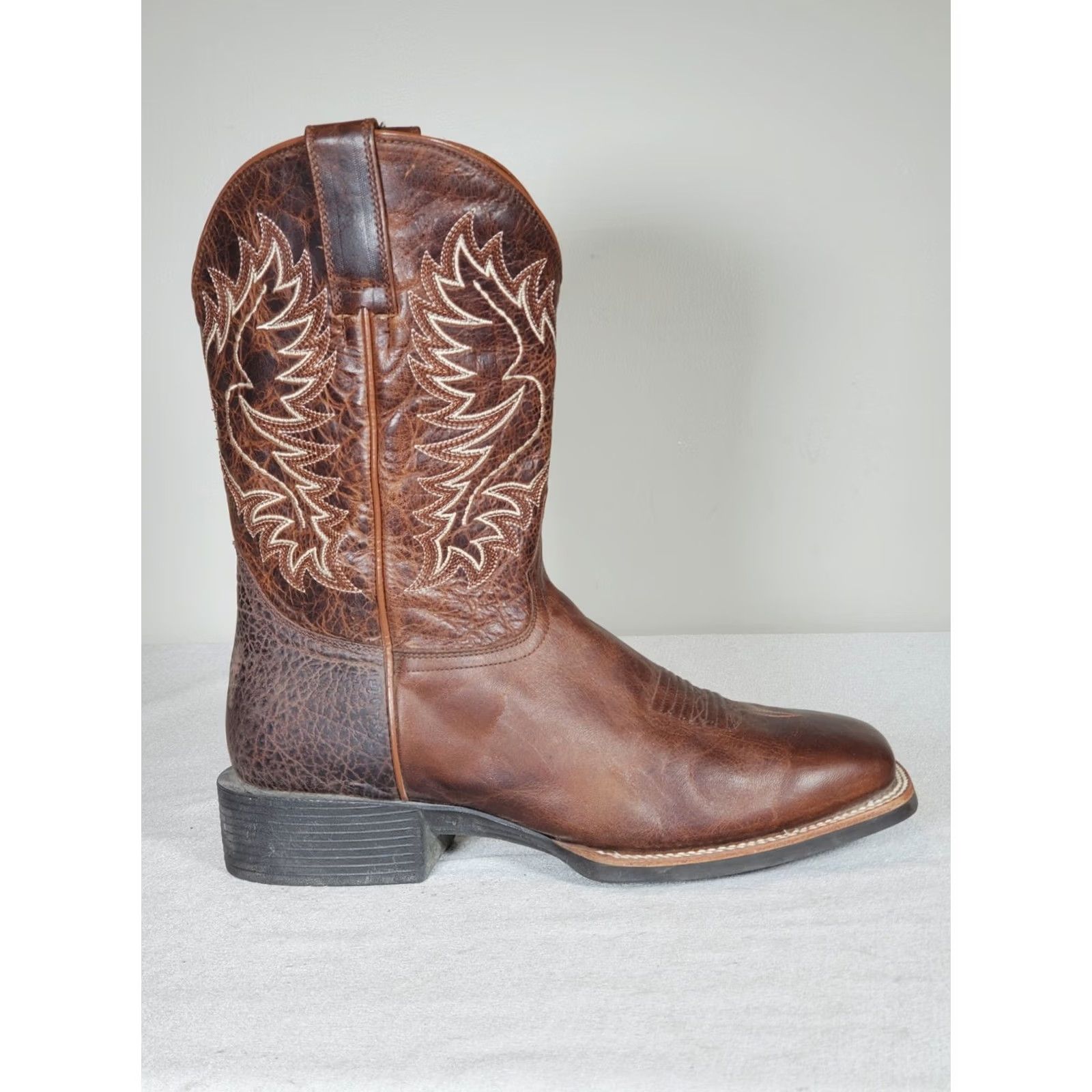 Cody James Cody James Xero Gravity Western Performance Boots Mens 11 EE Brown Square Toe Outsole Unit BBMP01 Size US 11 / EU 44 - 2 Thumbnail