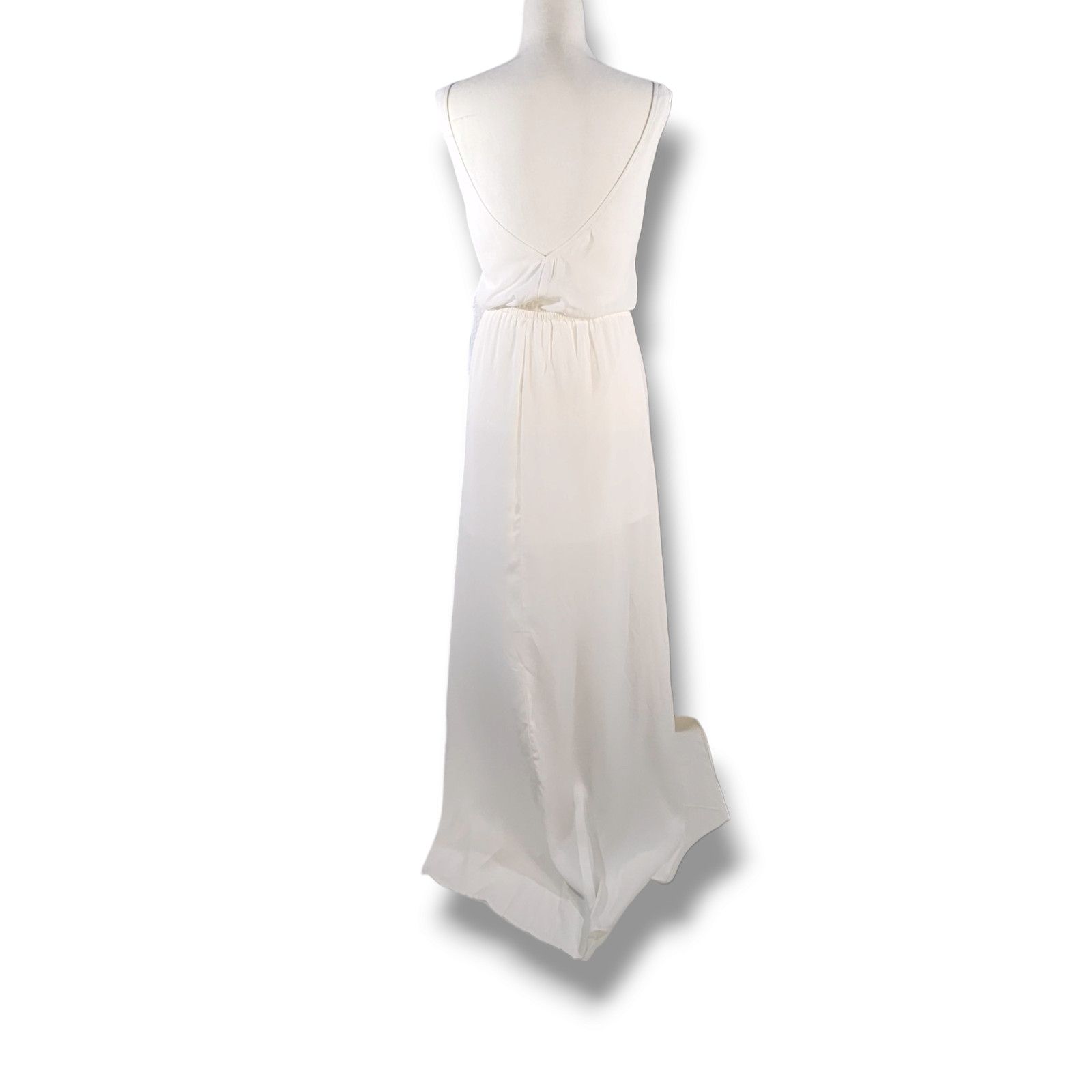 Show Me Your MuMu NWT Show Me Your Mumu Kendall Dress XS Wedding Cake Chiffon Size XS / US 0-2 / IT 36-38 - 4 Thumbnail