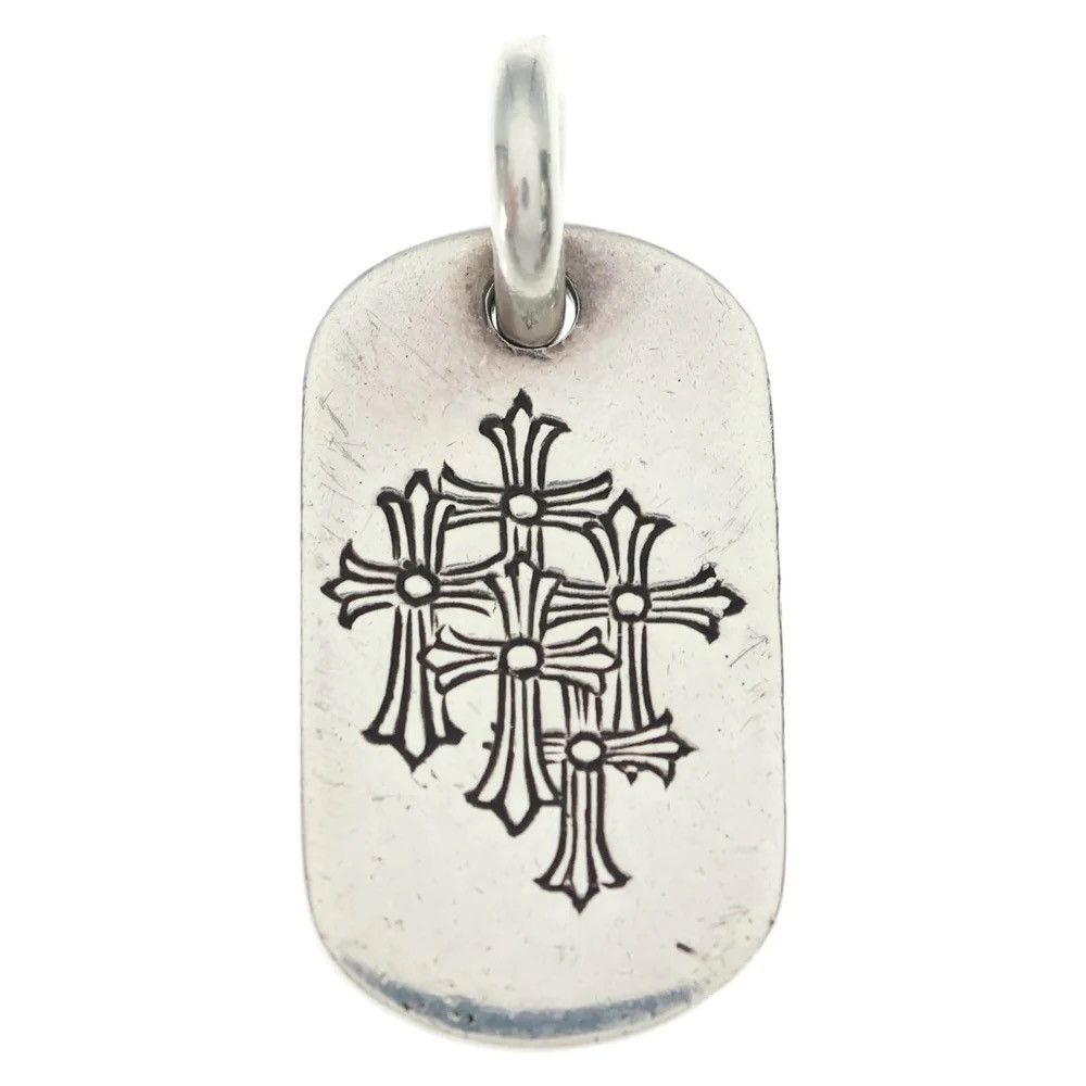 Chrome Hearts Chrome Hearts Cemetery Dog Tag Pendant Necklace Charm Size ONE SIZE - 1 Thumbnail