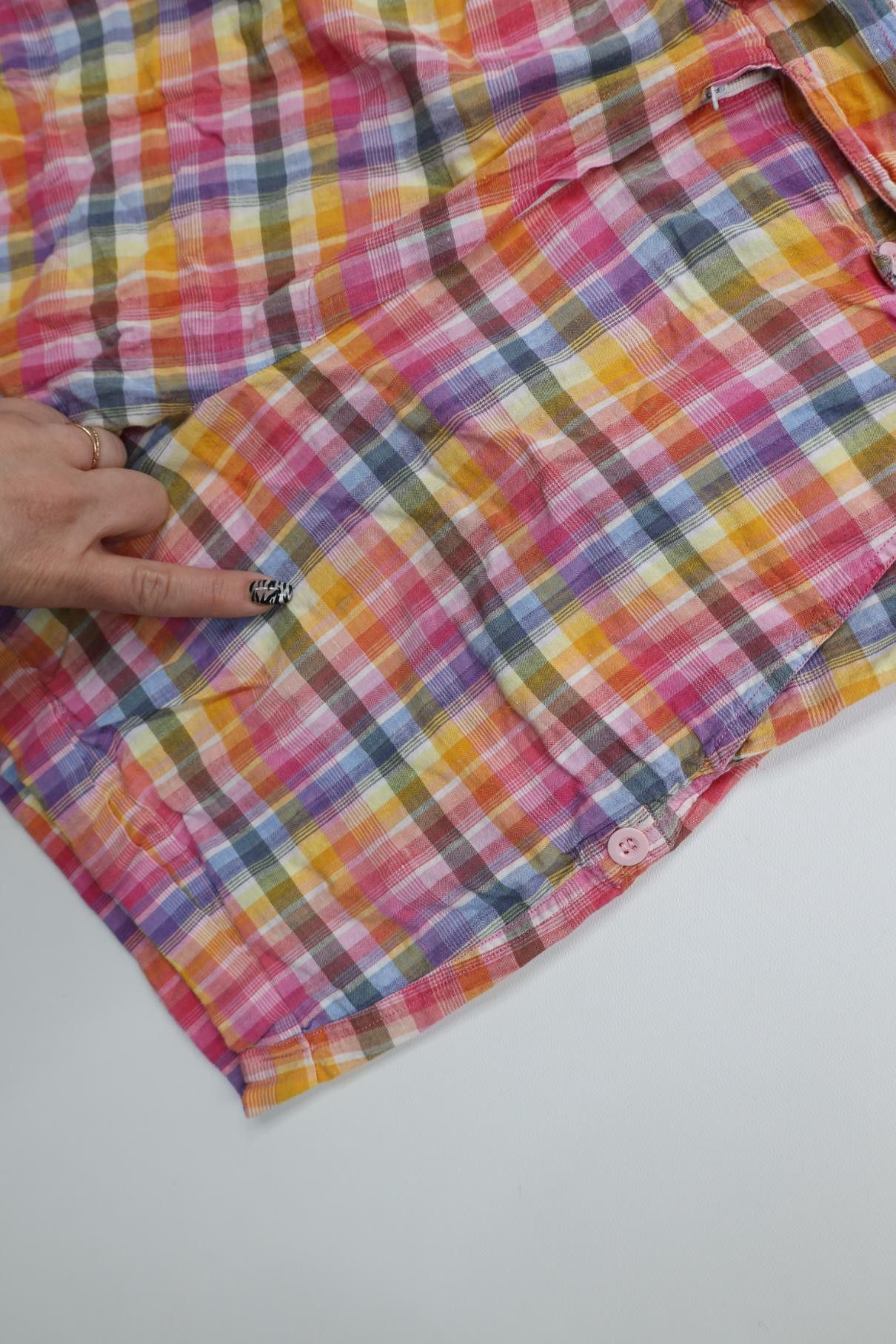 Vintage Vintage 90s Streetwear Madras Gurkha Safari Shorts Cotton Size 26" / US 2 / IT 38 - 6 Thumbnail