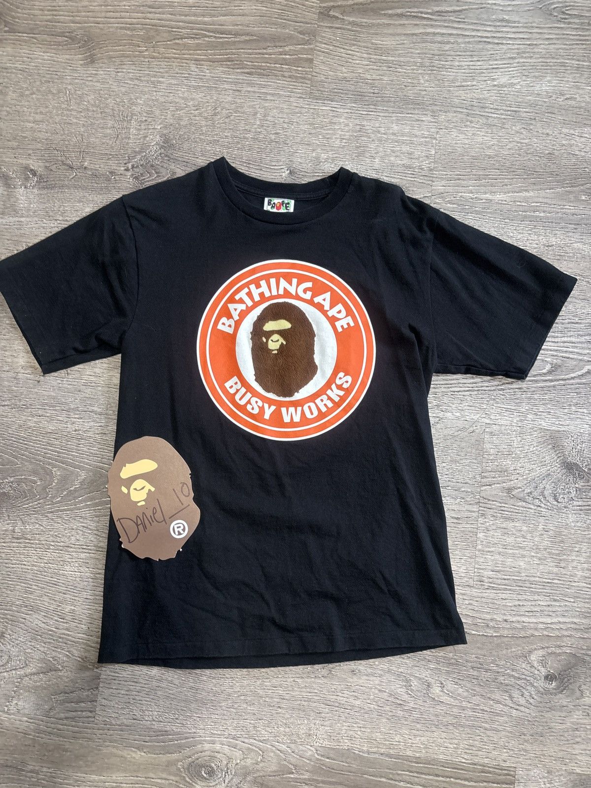 Bape Bape BUSY WORKS TEE APE HEAD Size US M / EU 48-50 / 2 - 1 Thumbnail