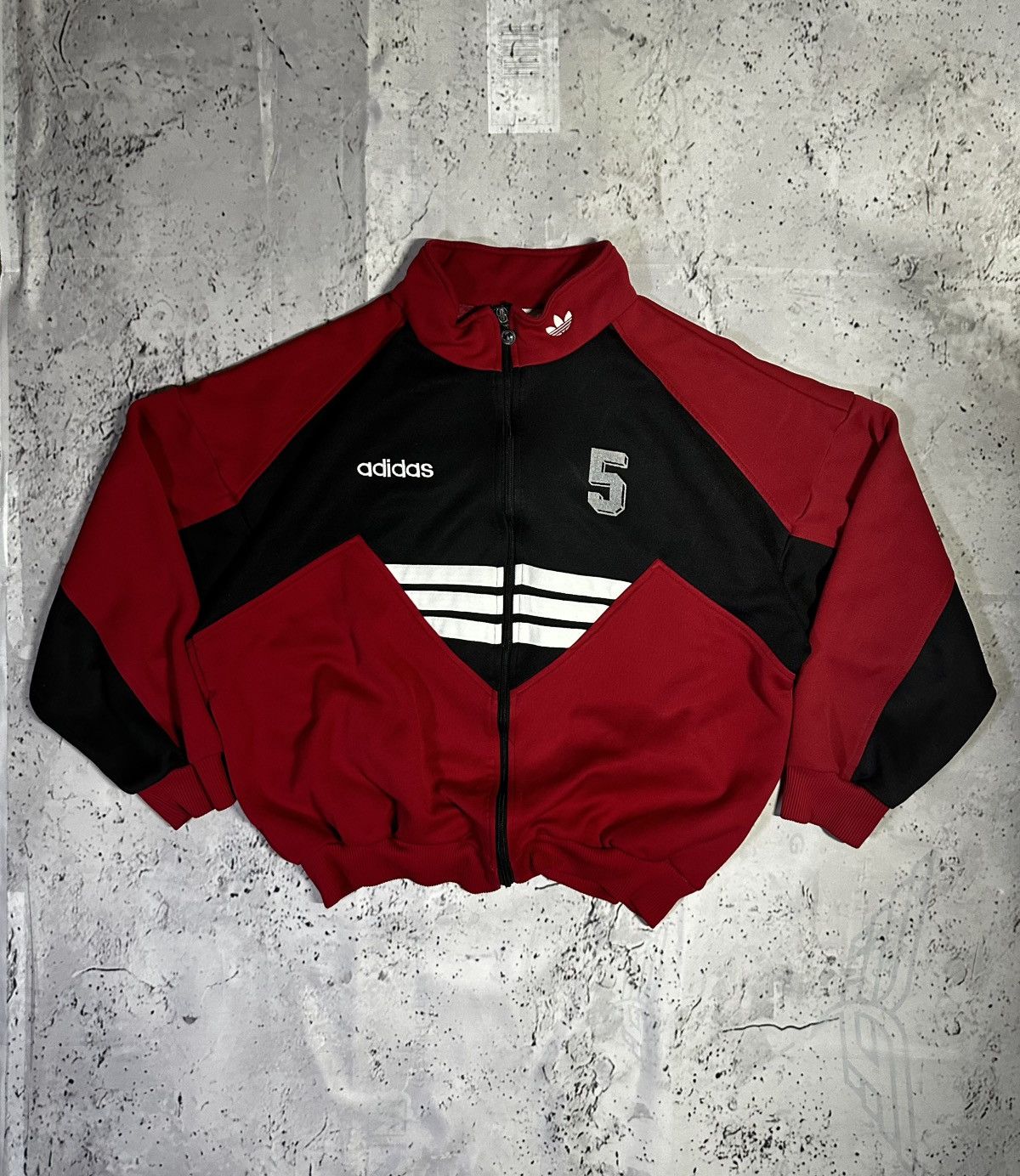 Adidas Adidas Jacket Retro Vintage Track JACKET 90s 90er 00er. Size US L / EU 52-54 / 3 - 1 Thumbnail