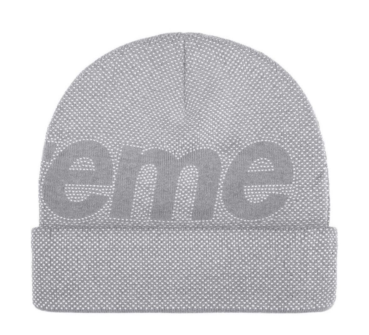Supreme Supreme Studded Knockout Logo Beanie FW25 Size ONE SIZE - 2 Thumbnail