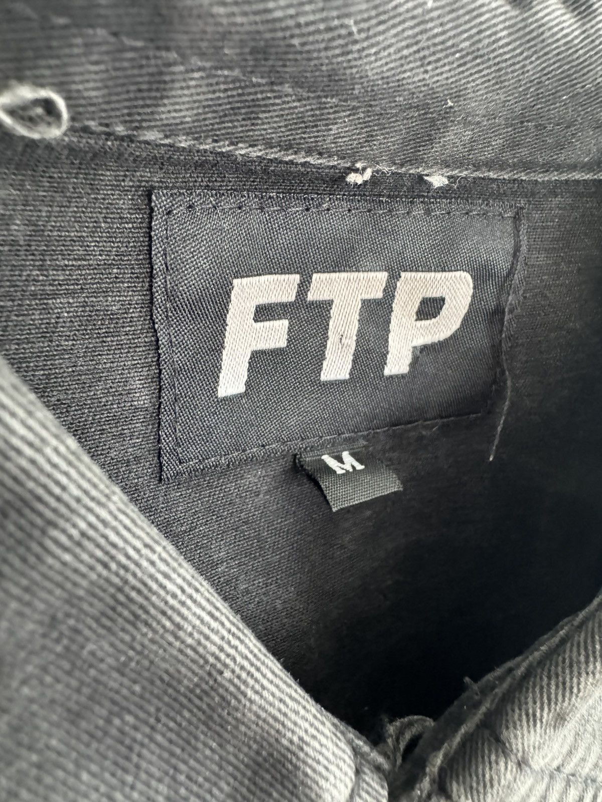 Fuck The Population FTP Two Tone Button-Up Shirt Size US M / EU 48-50 / 2 - 3 Thumbnail