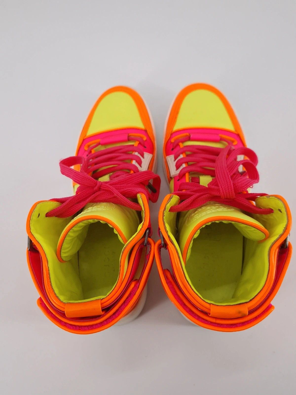 Gucci Gucci Neon Interlocking G Sneakers emo swag Size US 6 / IT 36 - 11 Thumbnail