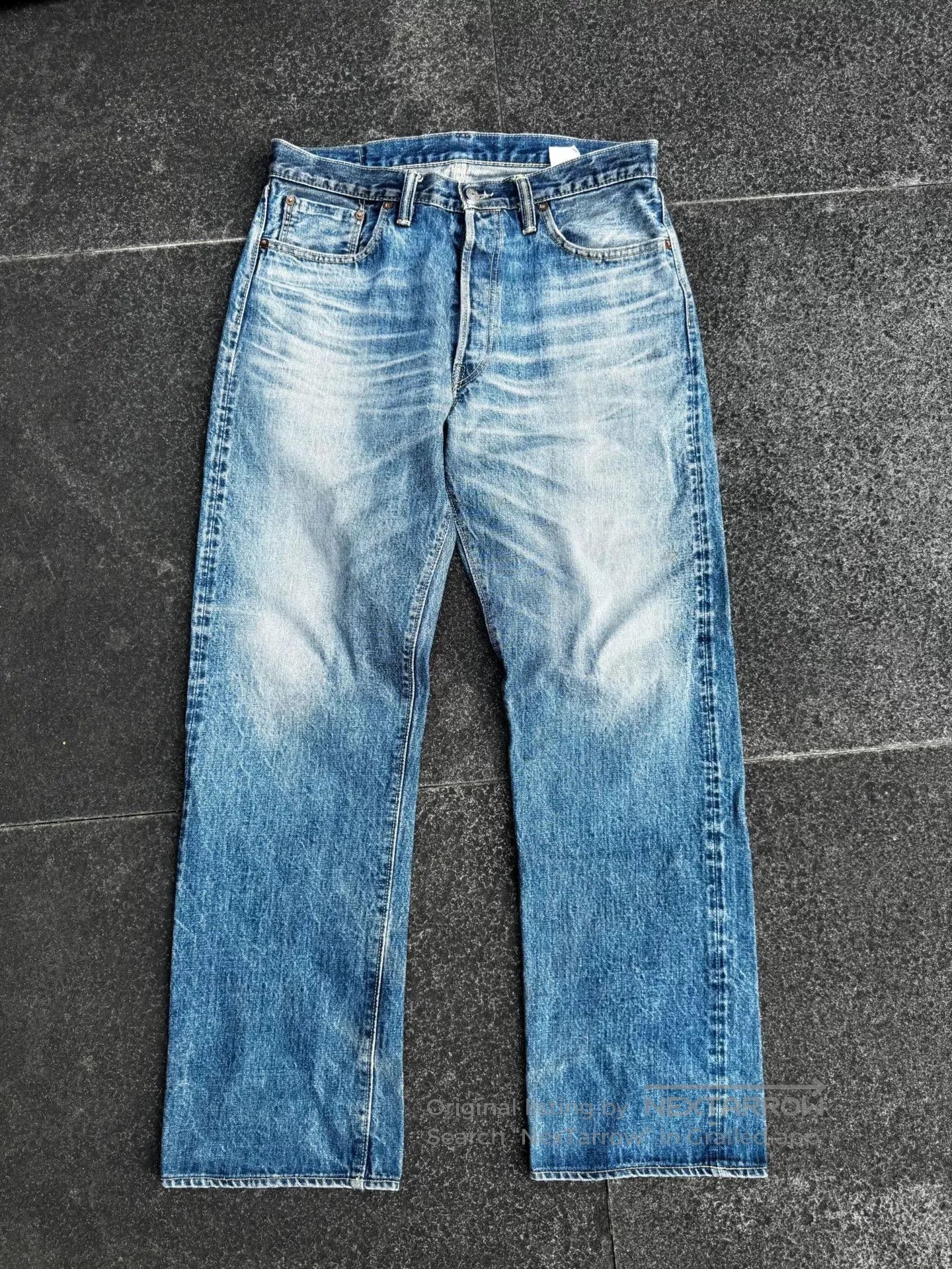 Sugar Cane Sugar Cane Washed Denim Pants. Size US 34 / EU 50 - 1 Thumbnail