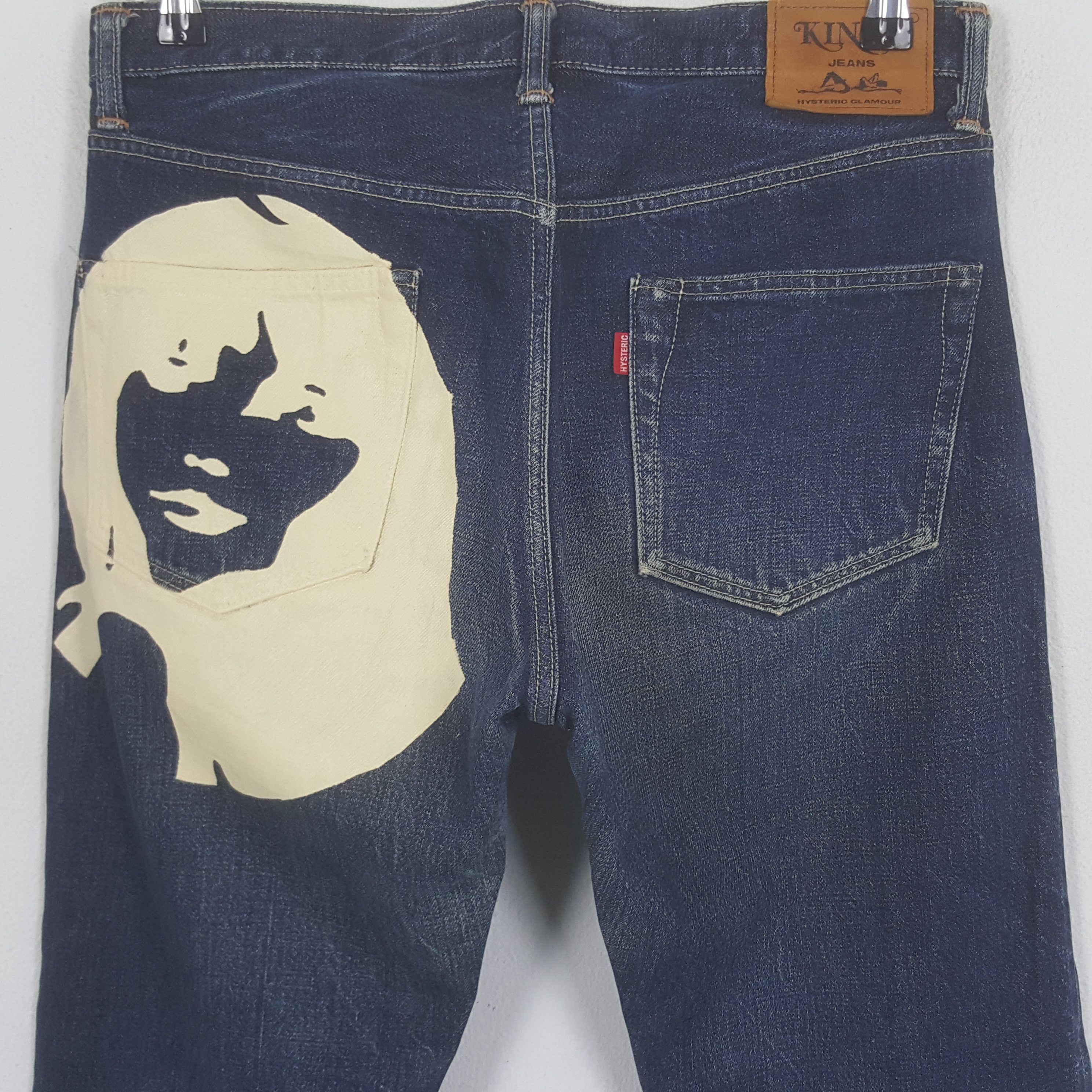 Hysteric Glamour × Japanese Brand × Vintage Vintage Hysteric Glamour Japanese Brand Custom Art Jeans Size US 31 - 2 Thumbnail