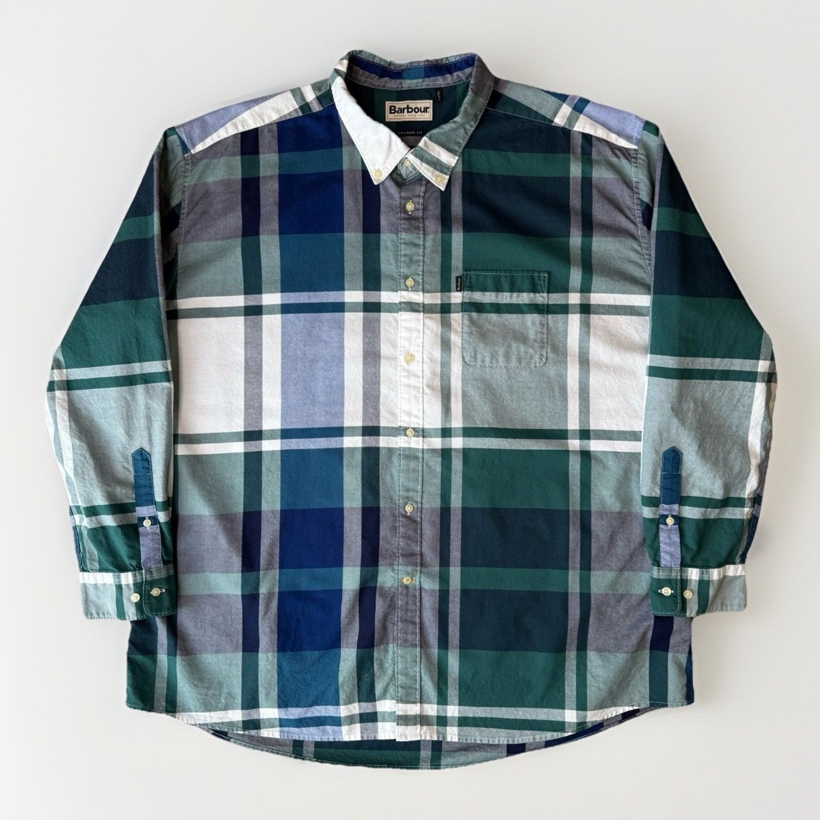 Barbour Barbour Shirt 2XL Multicolor Highland 2 Check Button Up Size US XXL / EU 58 / 5 - 1 Thumbnail
