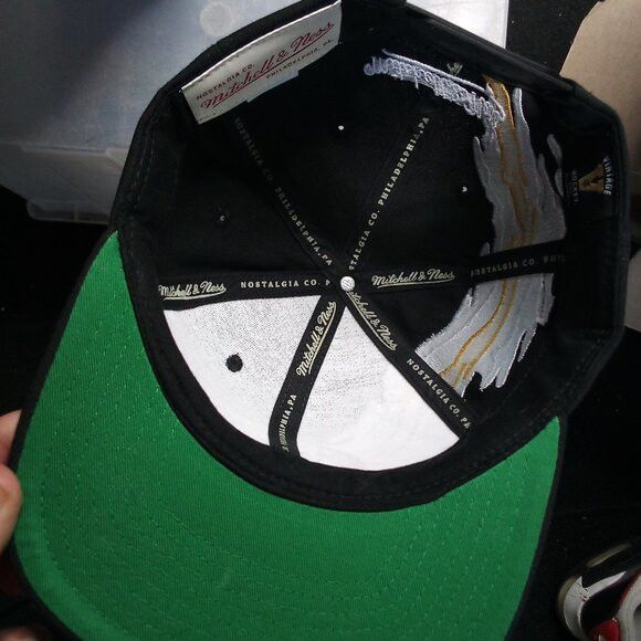 Mitchell & Ness × NHL Mitchell & Ness Pittsburgh Penguins Splash Snap Hat Cap Size ONE SIZE - 6 Thumbnail