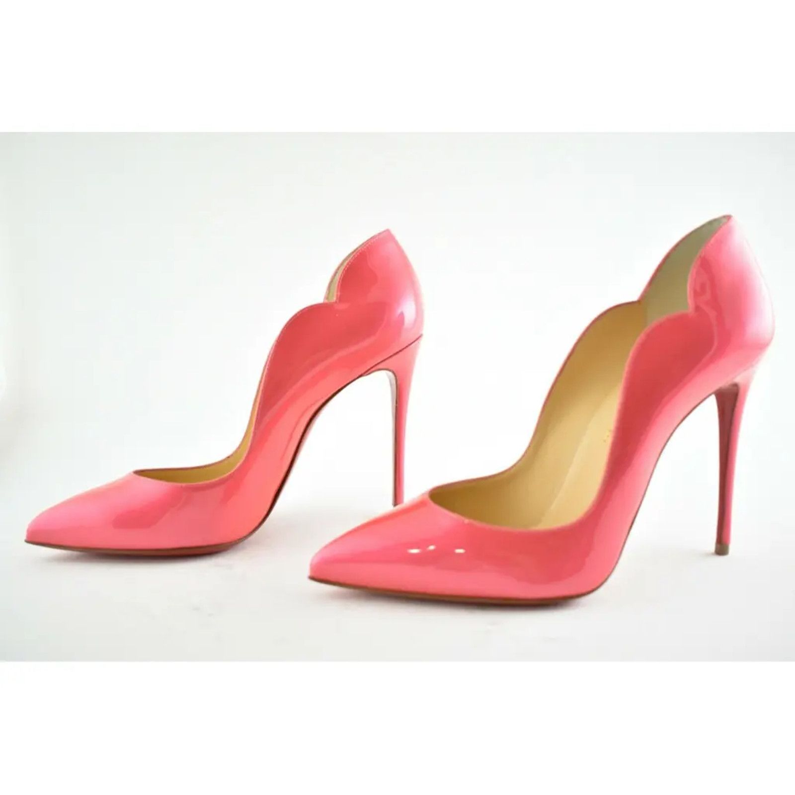 Christian Louboutin Christian Louboutin Hot Chick 100 Patent Fluo Metal Size US 8 / IT 38 - 9 Thumbnail