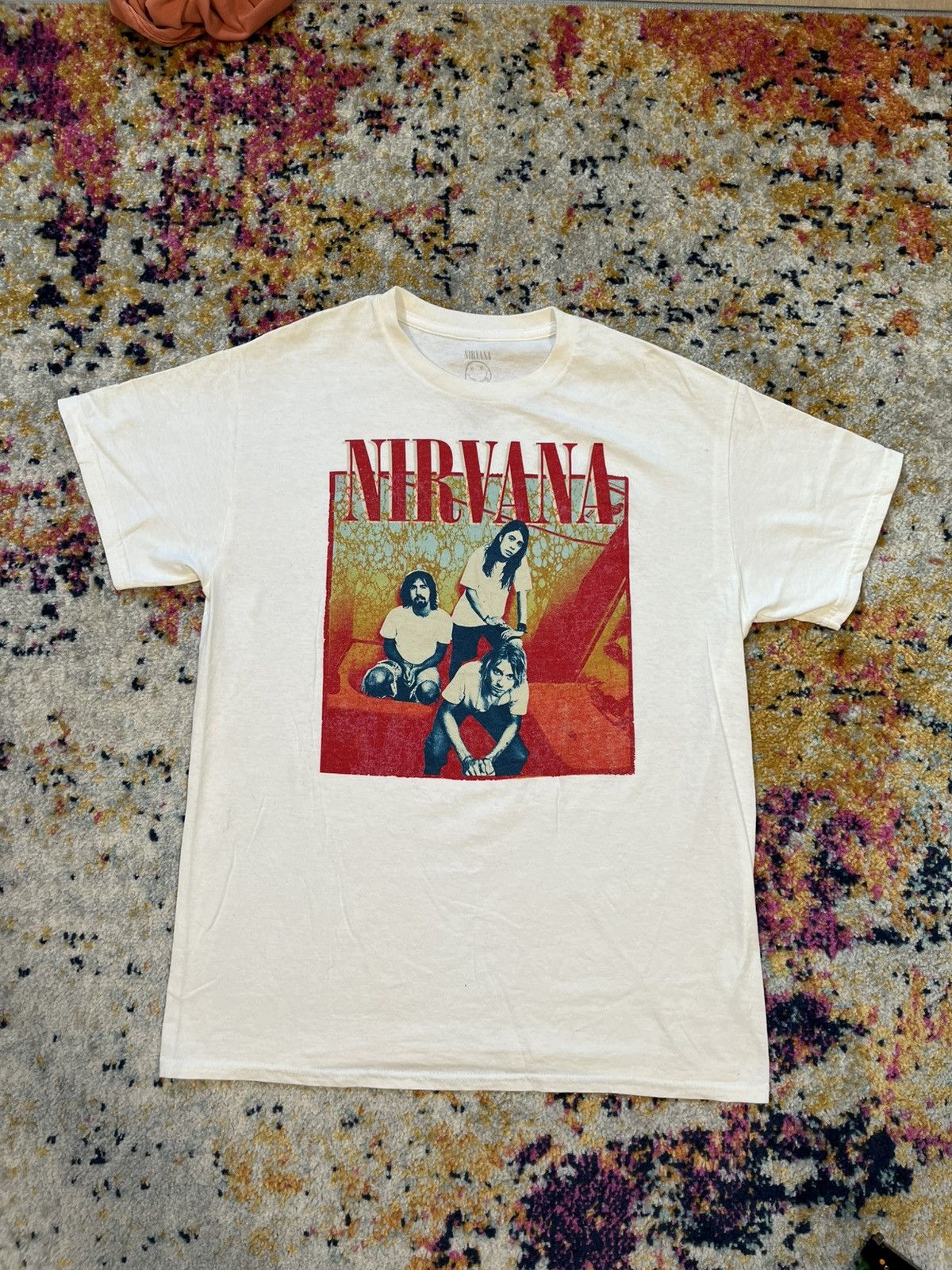 Vintage Nirvana Shirt Medium Size US M / EU 48-50 / 2 - 2 Thumbnail