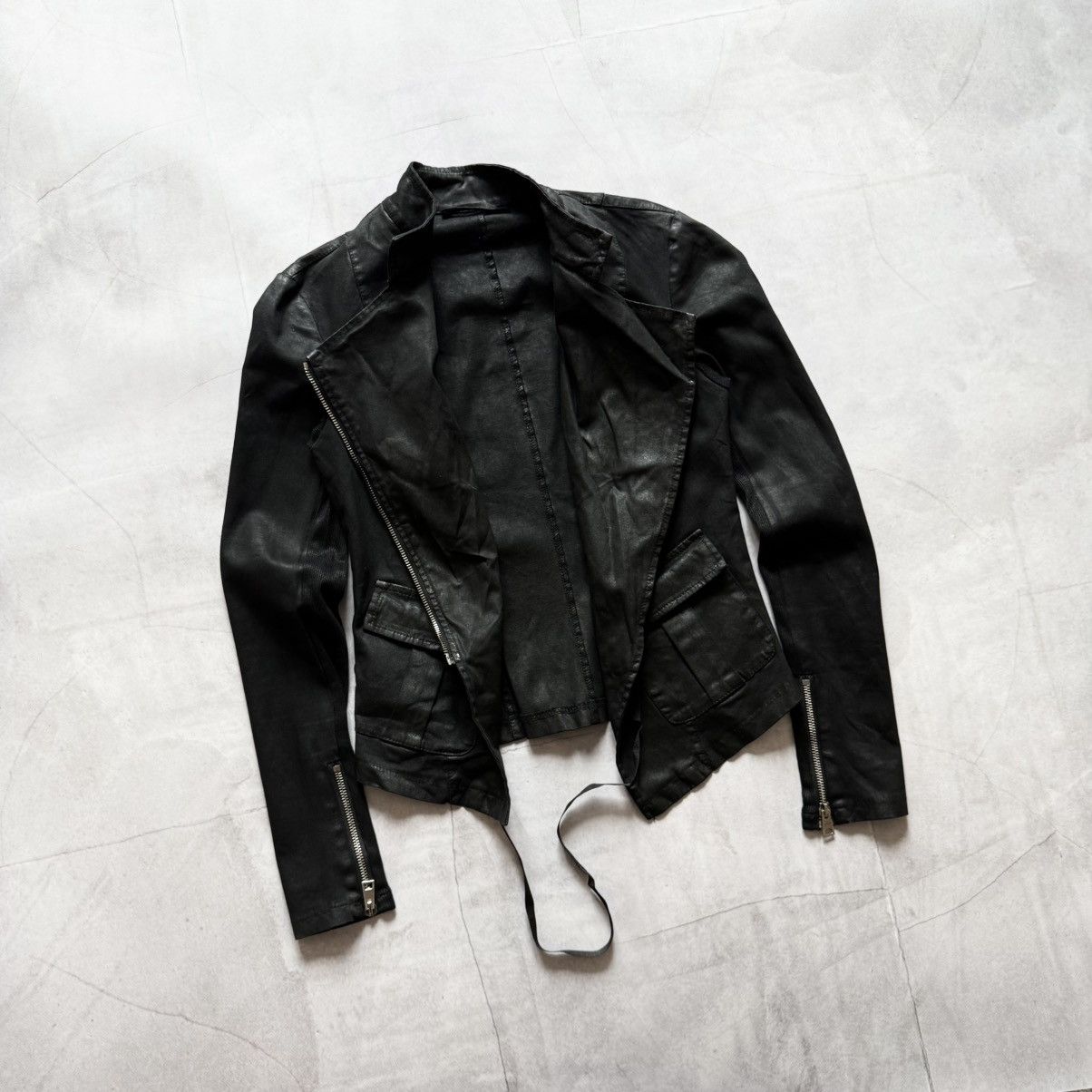 La Haine Inside Us Biker Avantgarde La Haine Inside Us Opium Waxed Jacket Owens Size S / US 4 / IT 40 - 5 Thumbnail