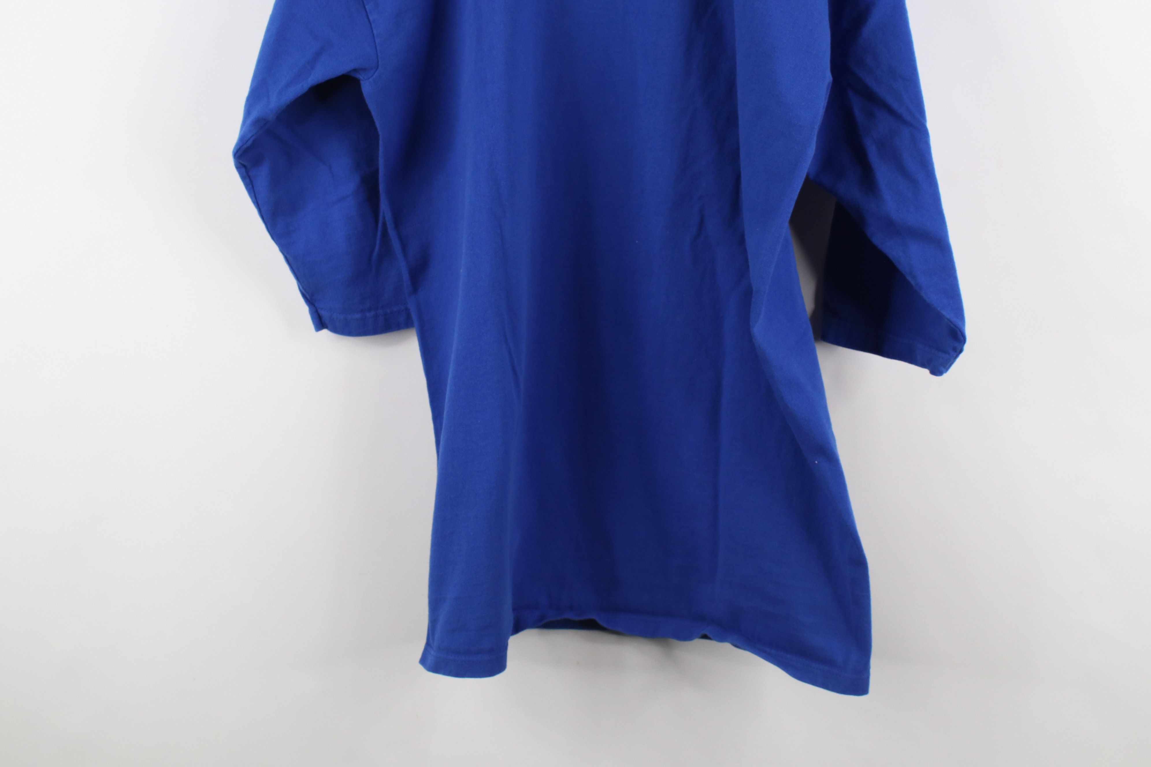 Vintage Vintage 90s Streetwear Long Sleeve Football Jersey T-Shirt Size US L / EU 52-54 / 3 - 11 Thumbnail