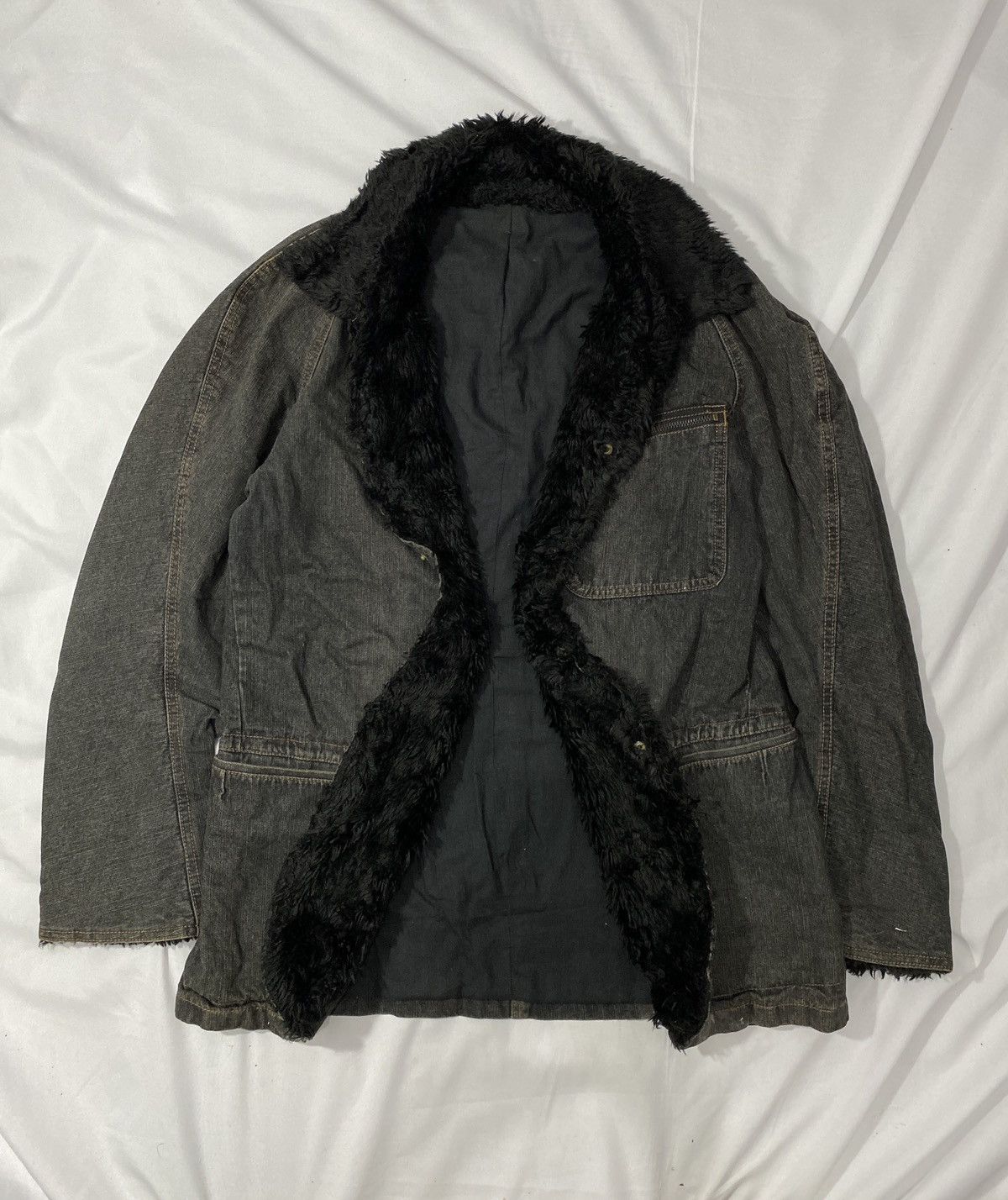 Tornado Mart Comme Ca Ism Fur Chore Denim Jacket Size US L / EU 52-54 / 3 - 3 Thumbnail