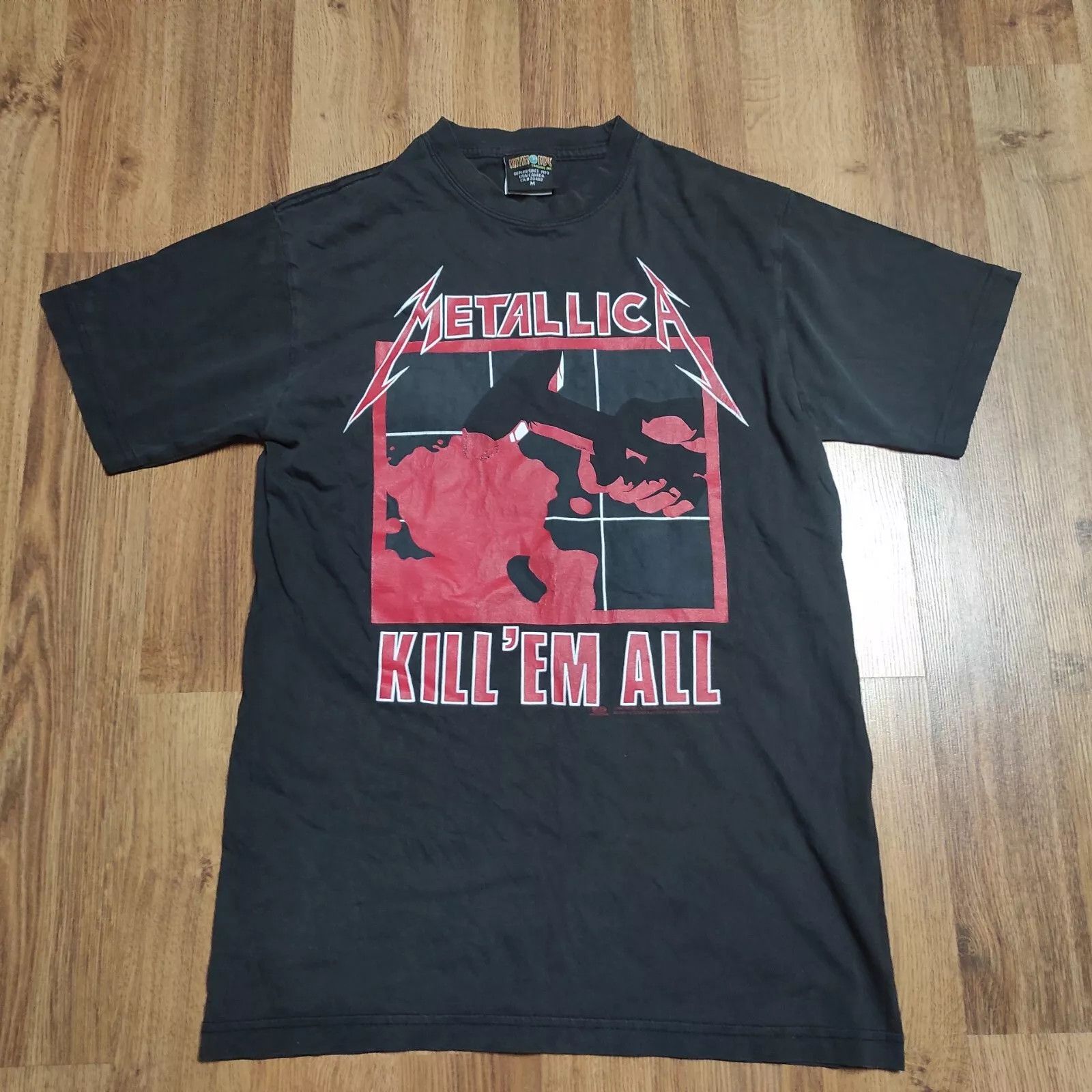 Band Tees × Vintage Metallica Kill ‘Em All Ride The Lightning Artimonde 2003 M Size US M / EU 48-50 / 2 - 1 Thumbnail