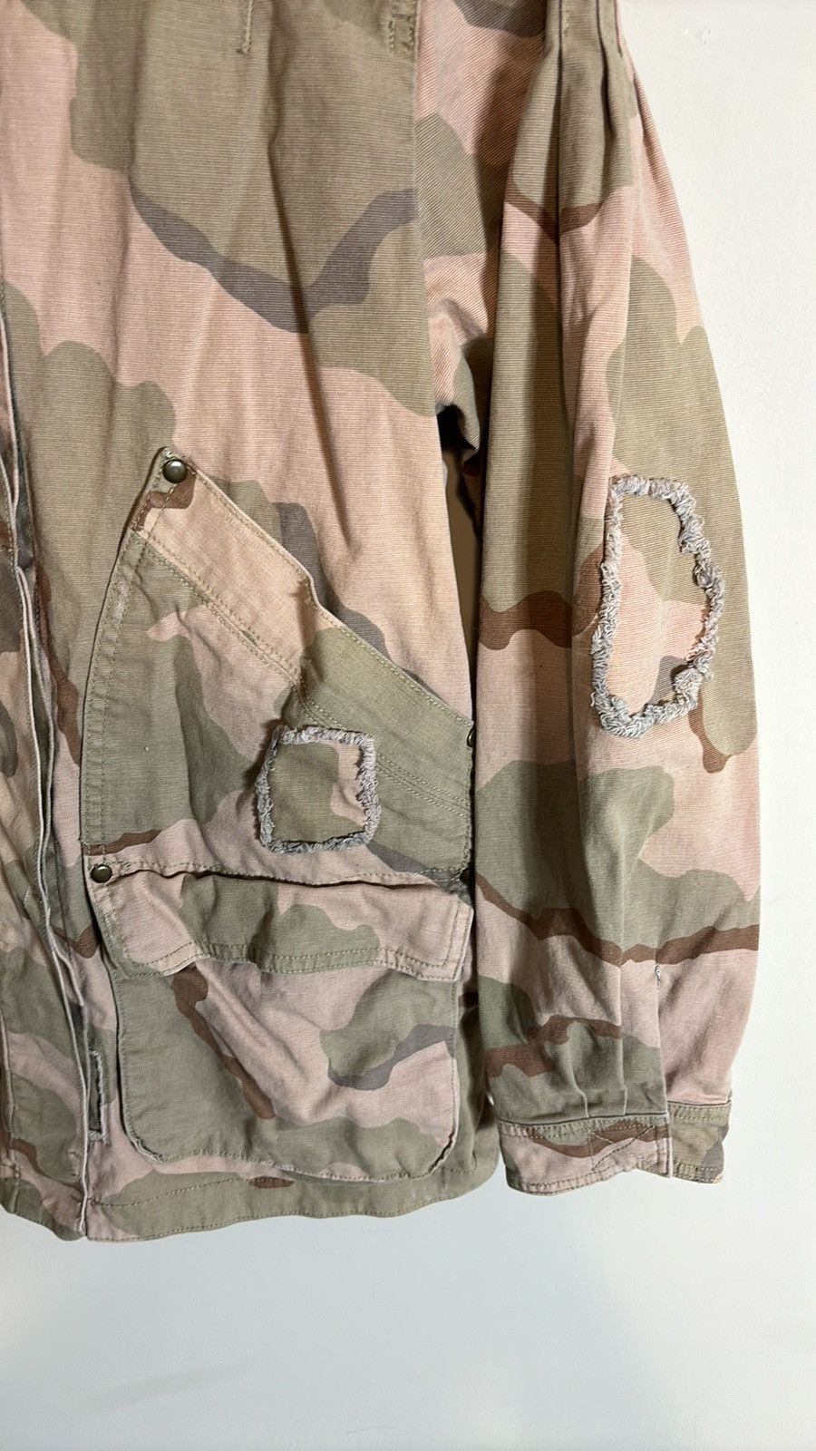 Anthropologie Anthropologie Camo Jacket Size L / US 10 / IT 46 - 2 Thumbnail