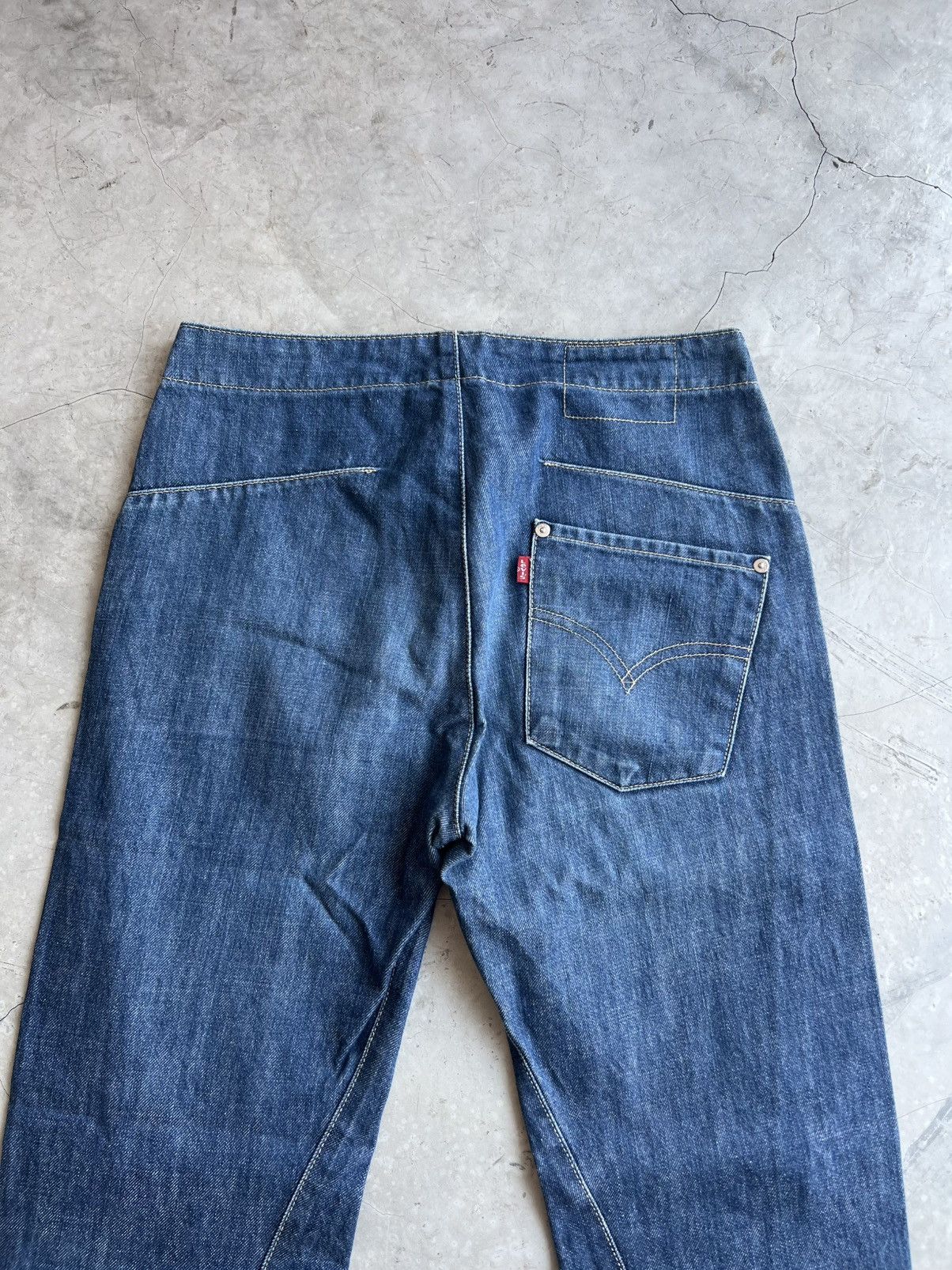 Levi's Levis Engineered Jeans Tag W29 Actual 30x28 Size US 29 - 5 Thumbnail