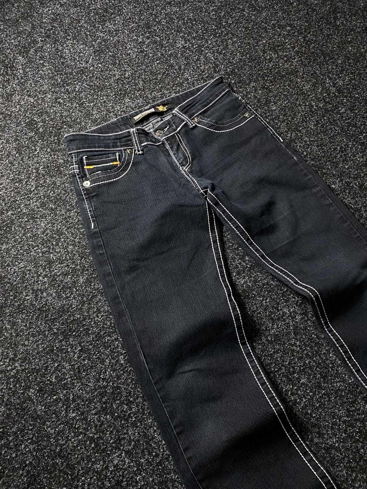 True Religion Vintage Flare True Religion Wide Leg Faded Wash Denim Size 28" / US 6 / IT 42 - 5 Thumbnail