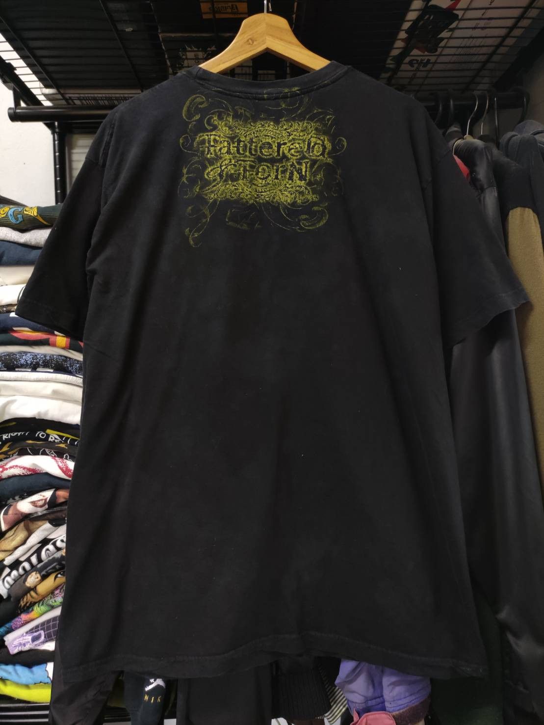 Band Tees × Slipknot × Vintage Vtg 00's Slipknot " Tattered & Torn " Single Promo T-Shirt Size US XXL / EU 58 / 5 - 2 Thumbnail