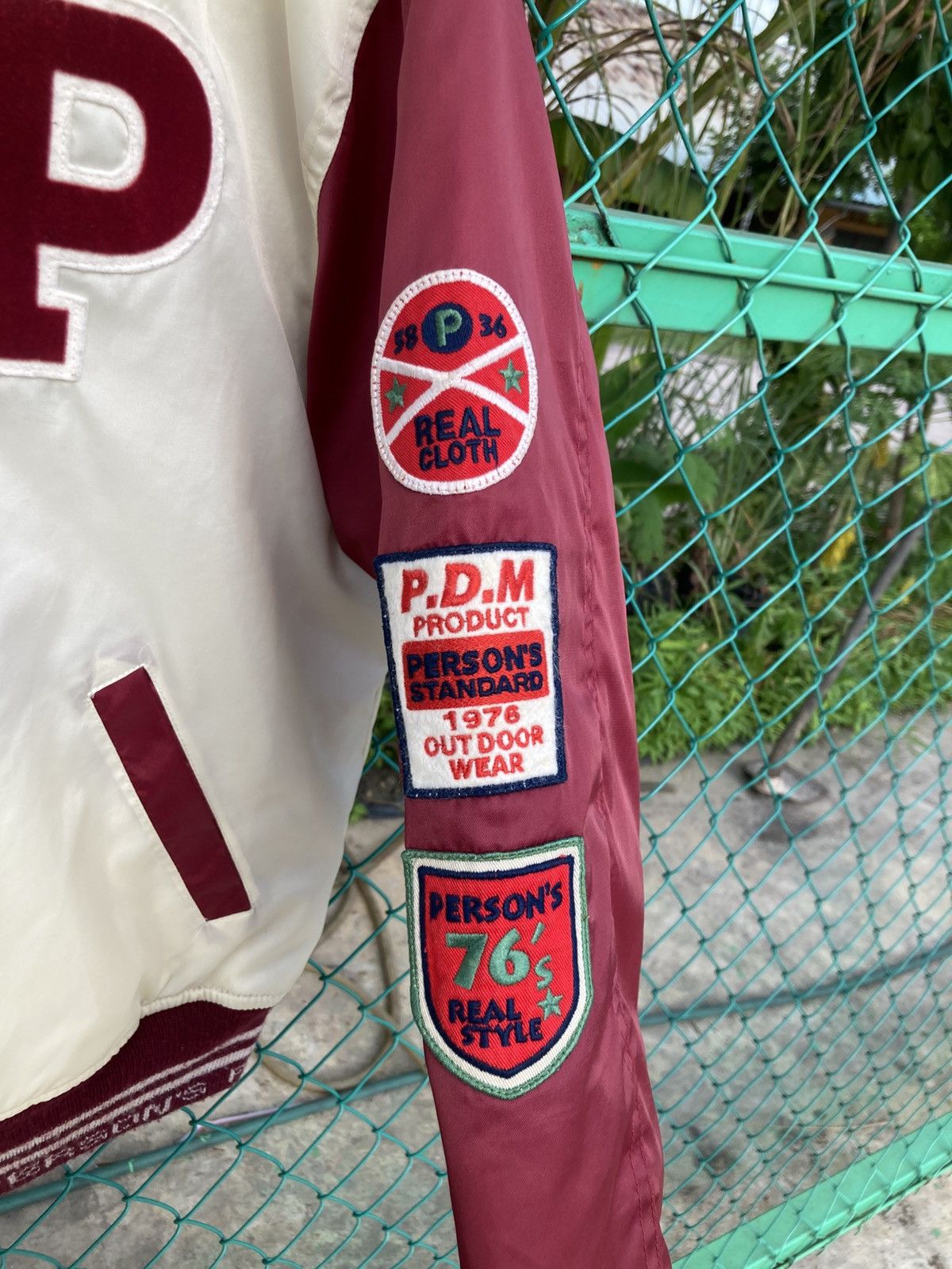 PERSON'S Vintage Person’s Japan Patch Logo Varsity jacket Boxy fit Size US L / EU 52-54 / 3 - 7 Thumbnail