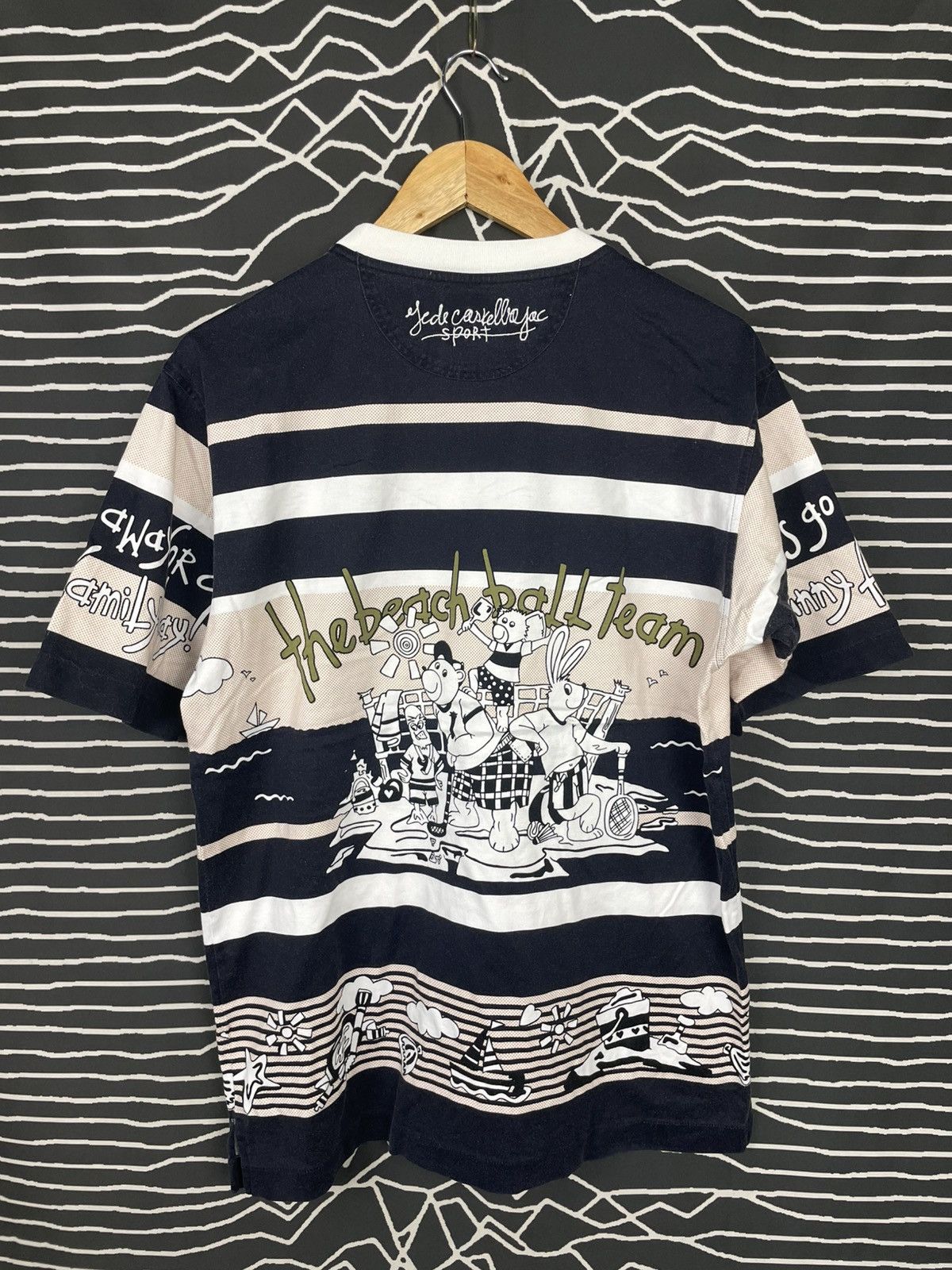 Jean Charles De Castelbajac Vintage Jean Charles De Castelbajac Sport Tshirt Size US L / EU 52-54 / 3 - 2 Thumbnail